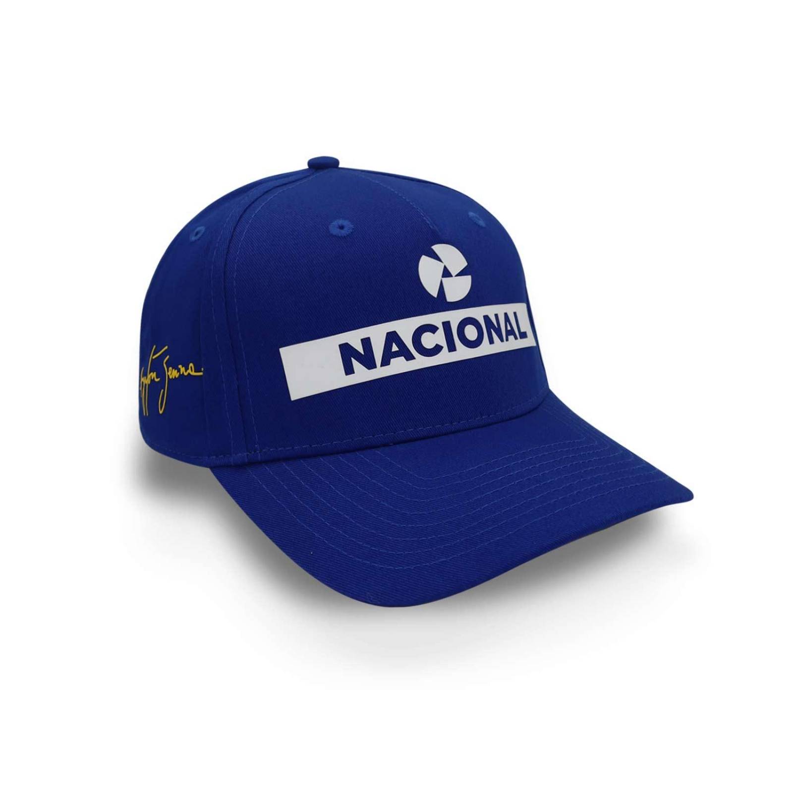 Gorra Formula 1 Ayrton Senna Nacional Bright Azul Unitalla