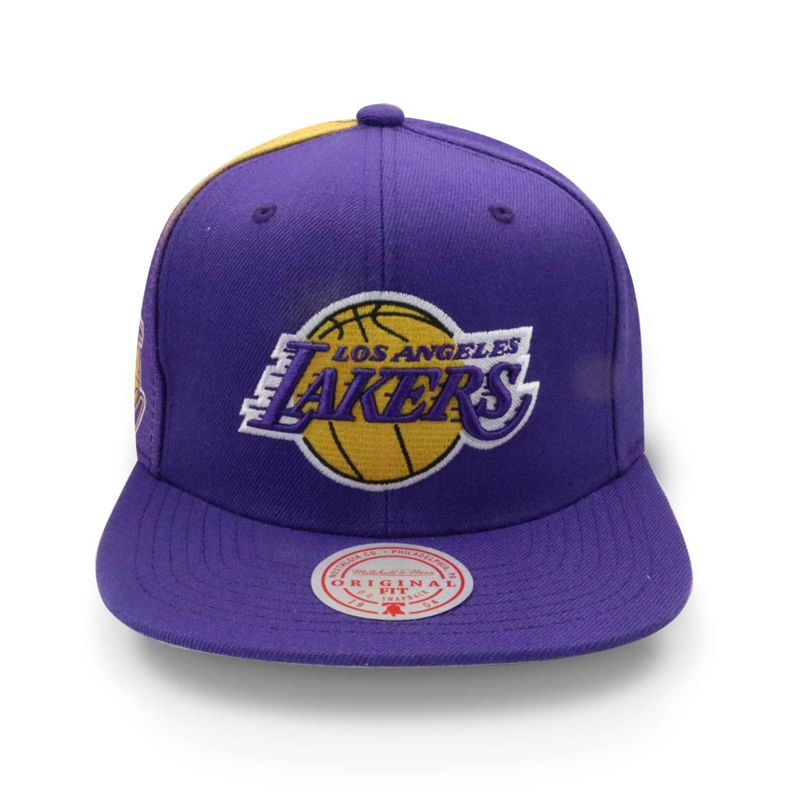 Gorra Mitchell & Ness NBA Tapestry Lakers Violeta Unitalla 
