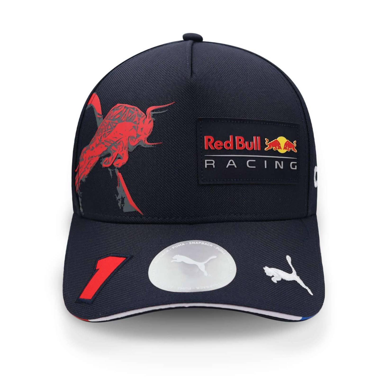 Gorra Red Bull Racing Max Verstappen 2022 Curva Azul Marino Unitalla 