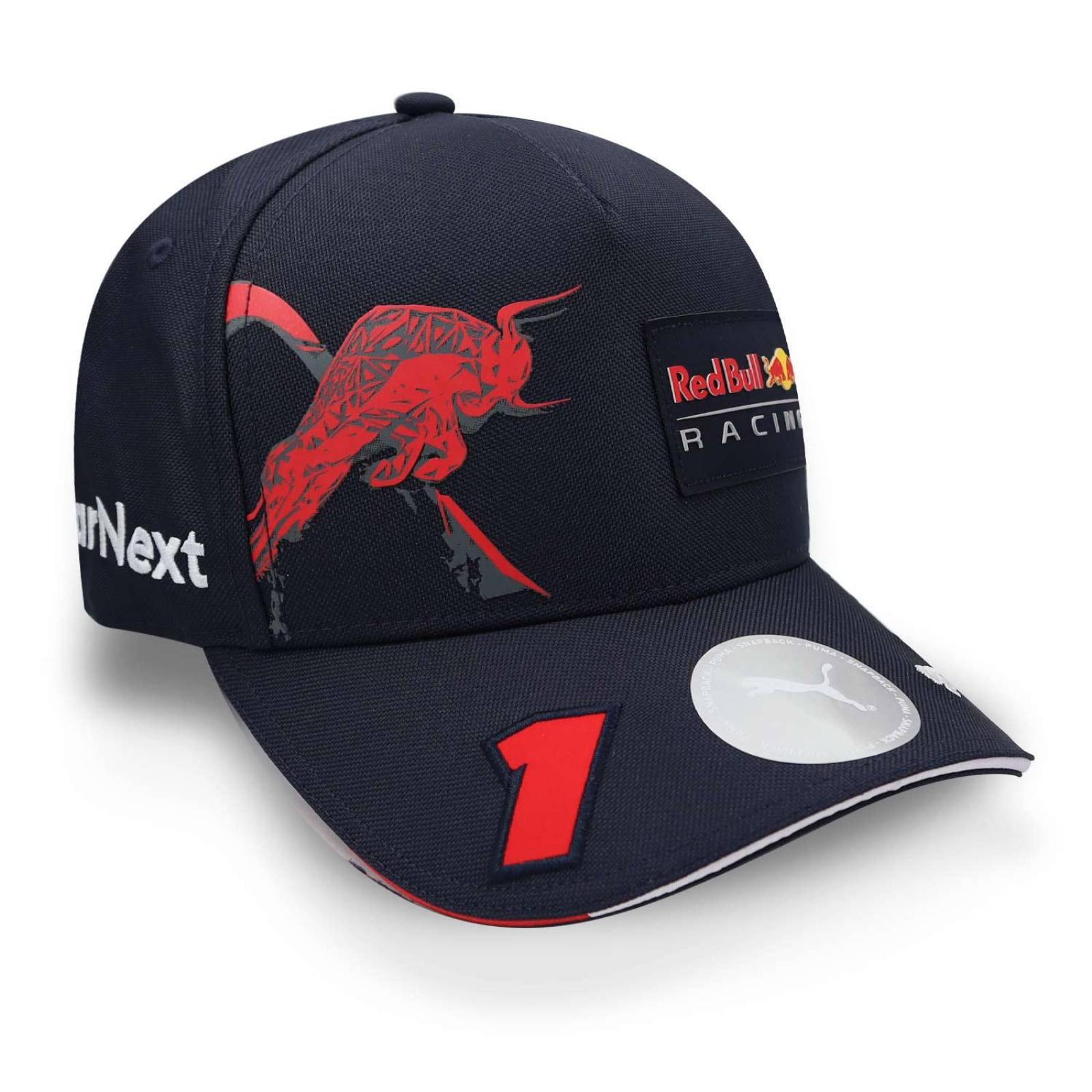 Gorra Red Bull Racing Max Verstappen 2022 Curva Azul Marino Unitalla 