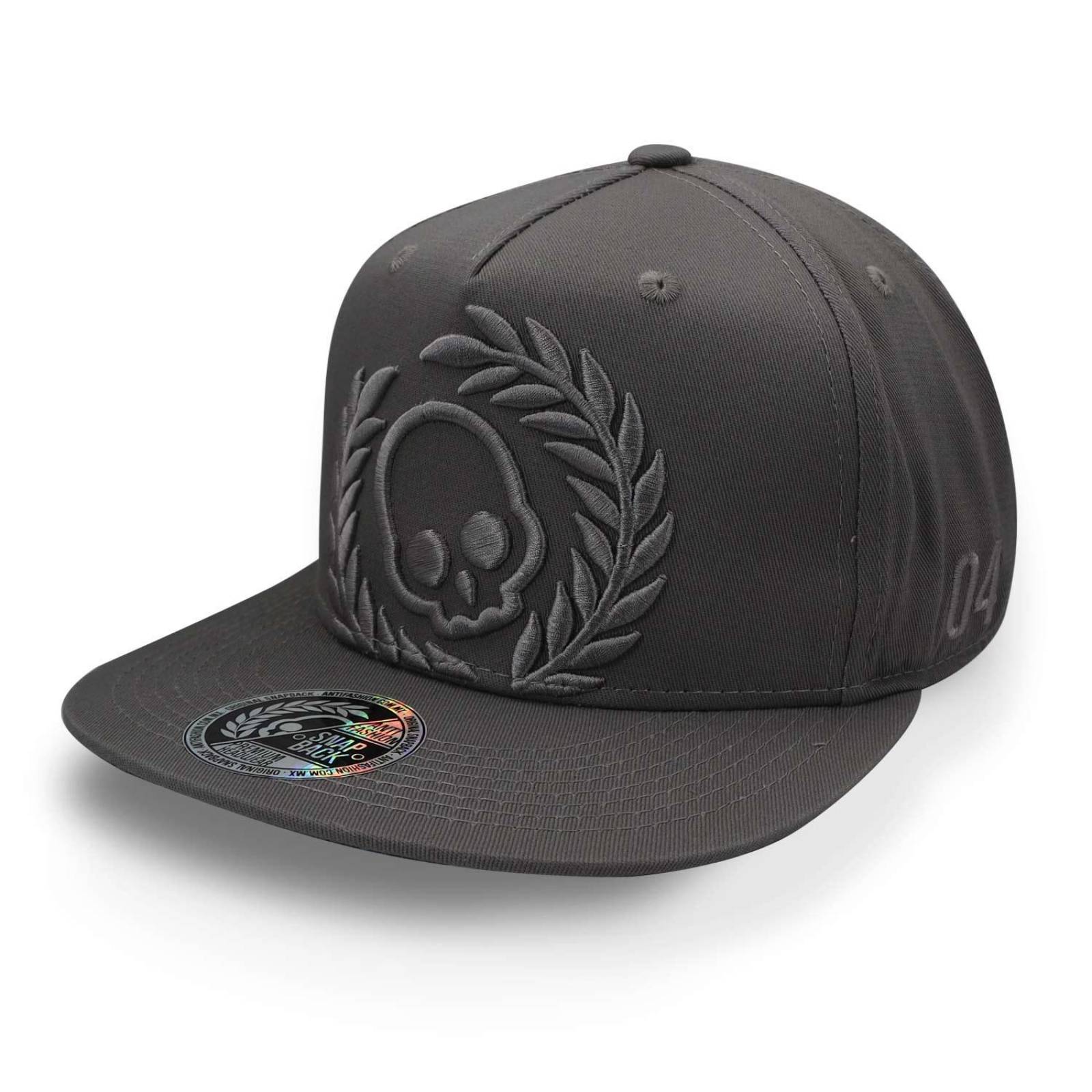 Gorra Antifashion Logo Huichol Gris Unitalla 