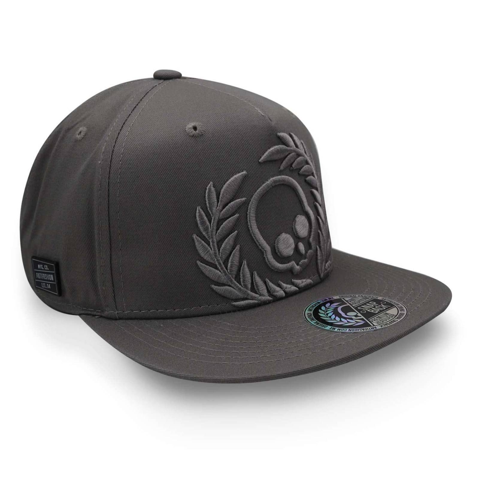 Gorra Antifashion Logo Huichol Gris Unitalla 