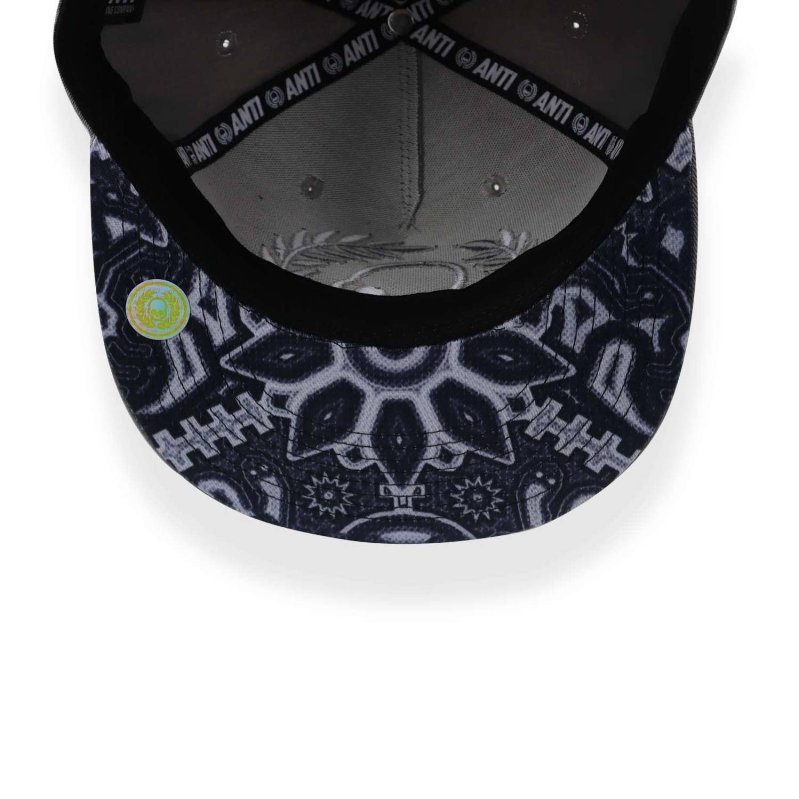 Gorra Antifashion Logo Huichol Gris Unitalla 