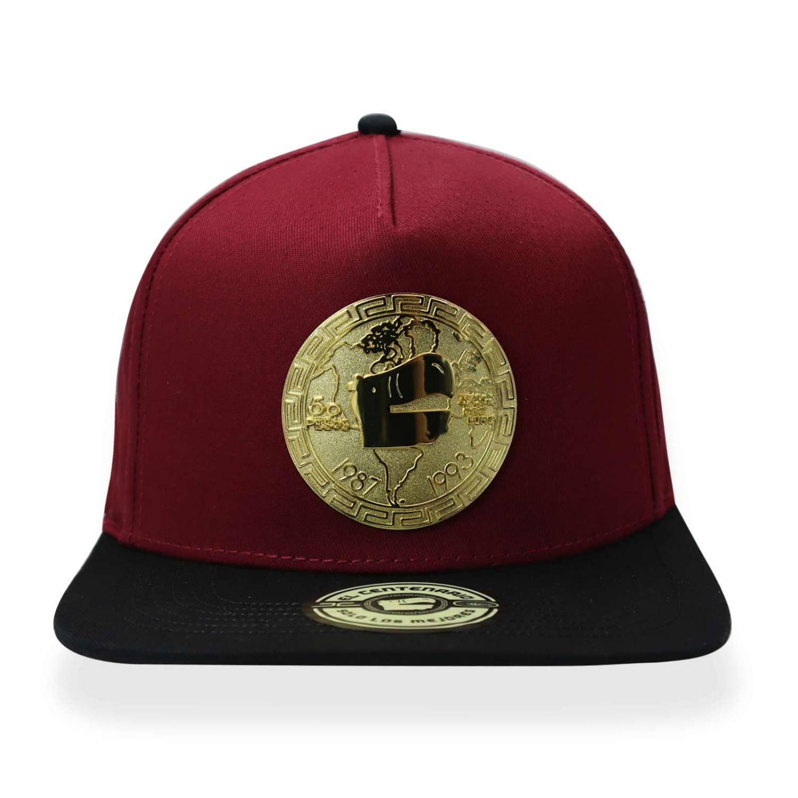 Gorra JC Hats El Centenario 1287 Vino Unitalla 