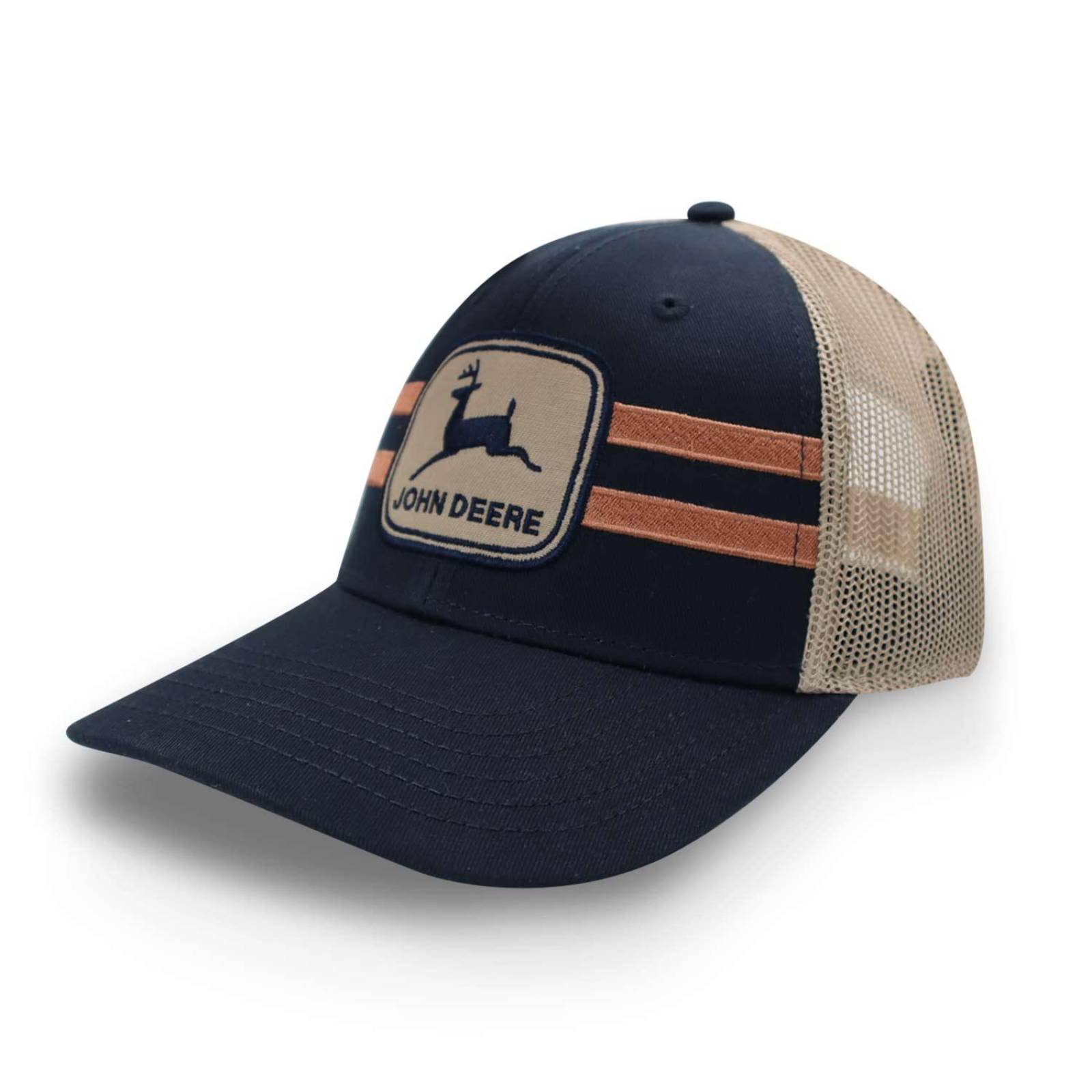 Gorra John Deere Twill Trucker Mesh Azul Navy Unitalla 