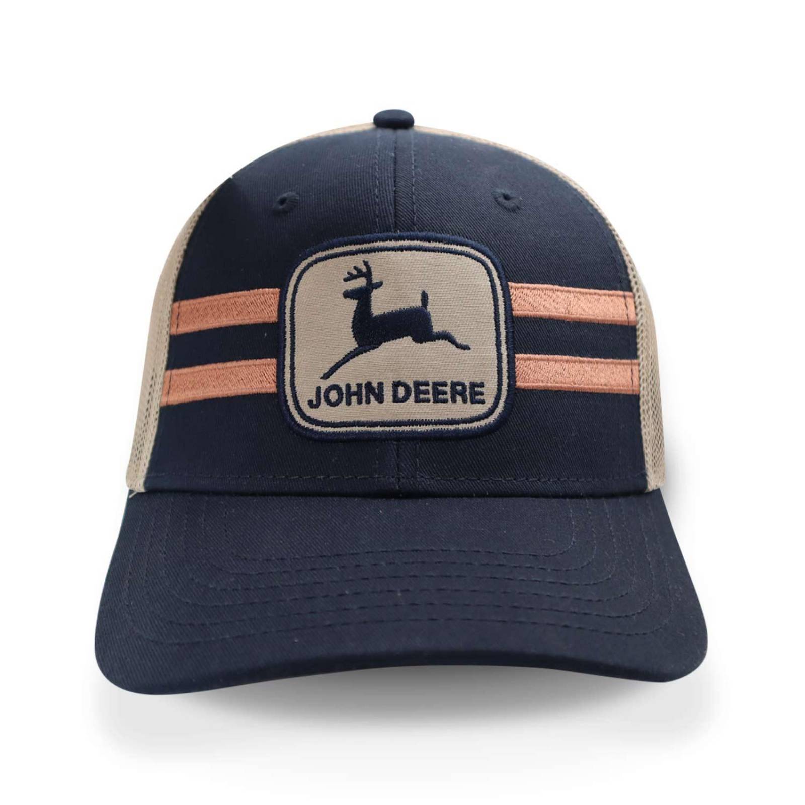 Gorra John Deere Twill Trucker Mesh Azul Navy Unitalla 