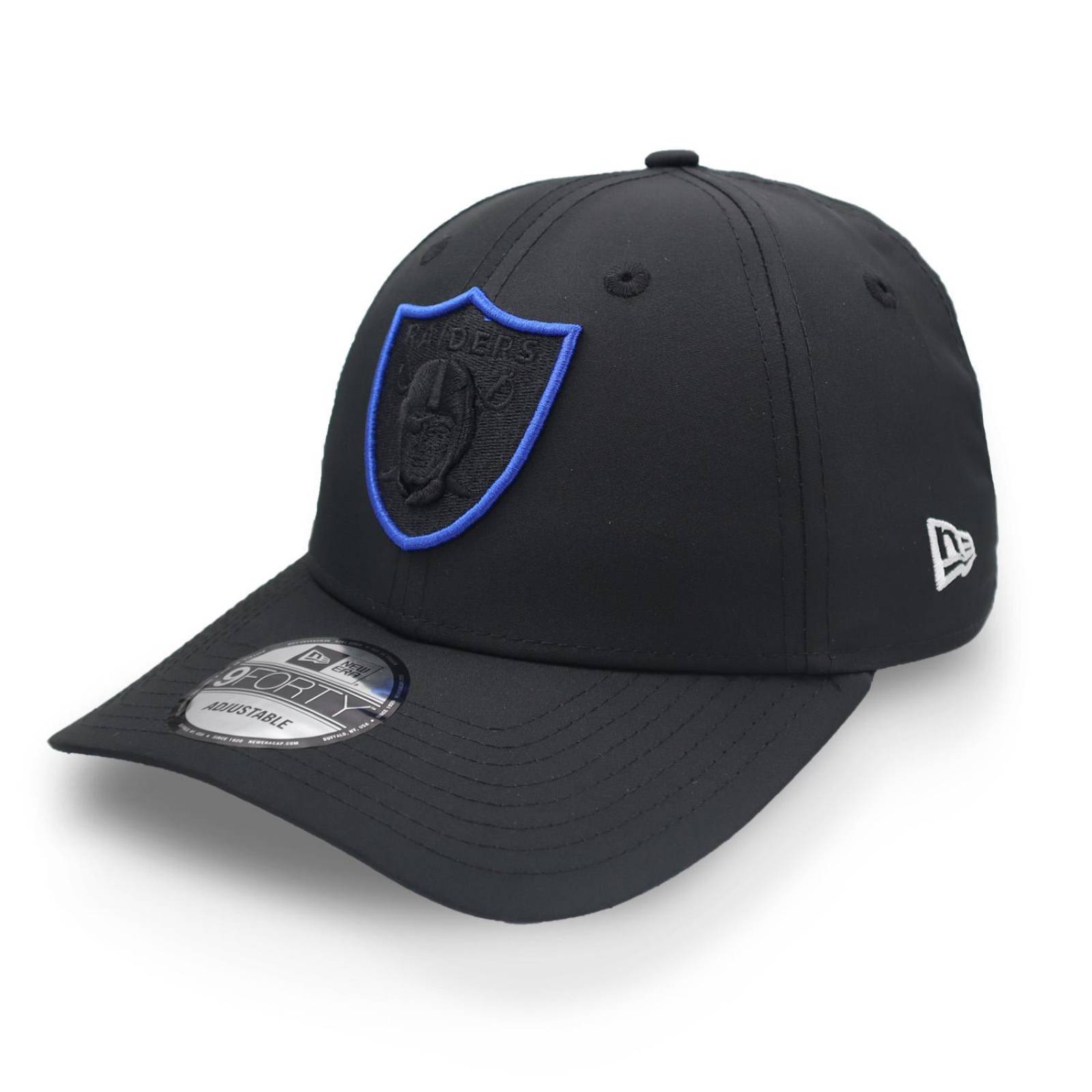 Gorra New Era 9 Forty NFL Raiders Q322 Royal Pop Negro Unitalla 