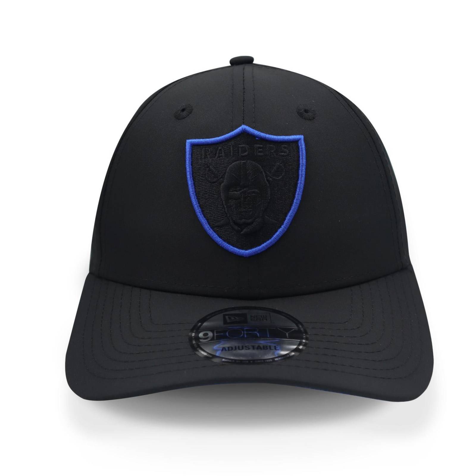 Gorra New Era 9 Forty NFL Raiders Q322 Royal Pop Negro Unitalla 
