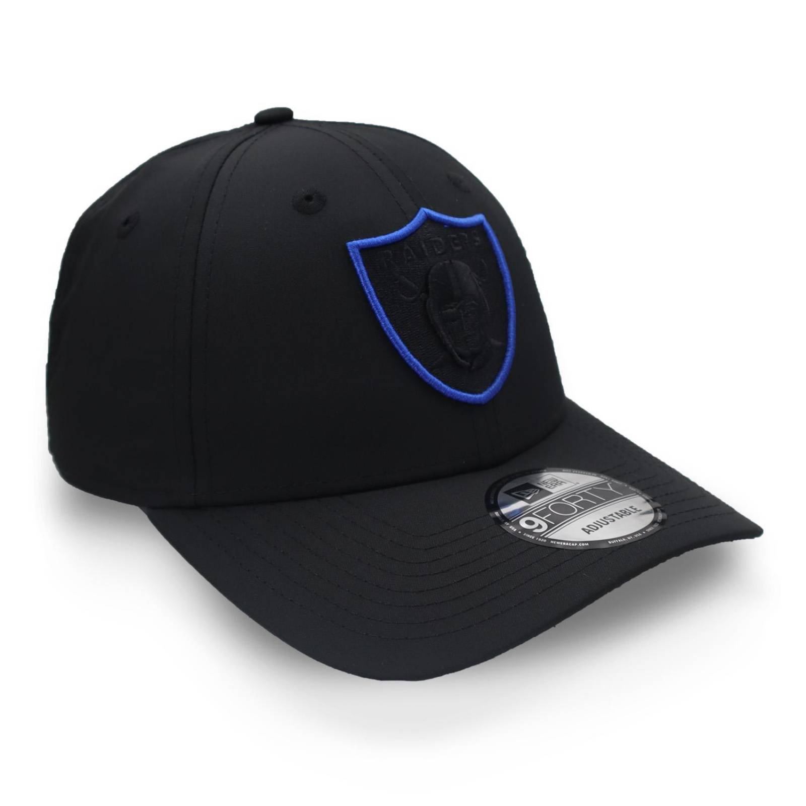 Gorra New Era 9 Forty NFL Raiders Q322 Royal Pop Negro Unitalla 