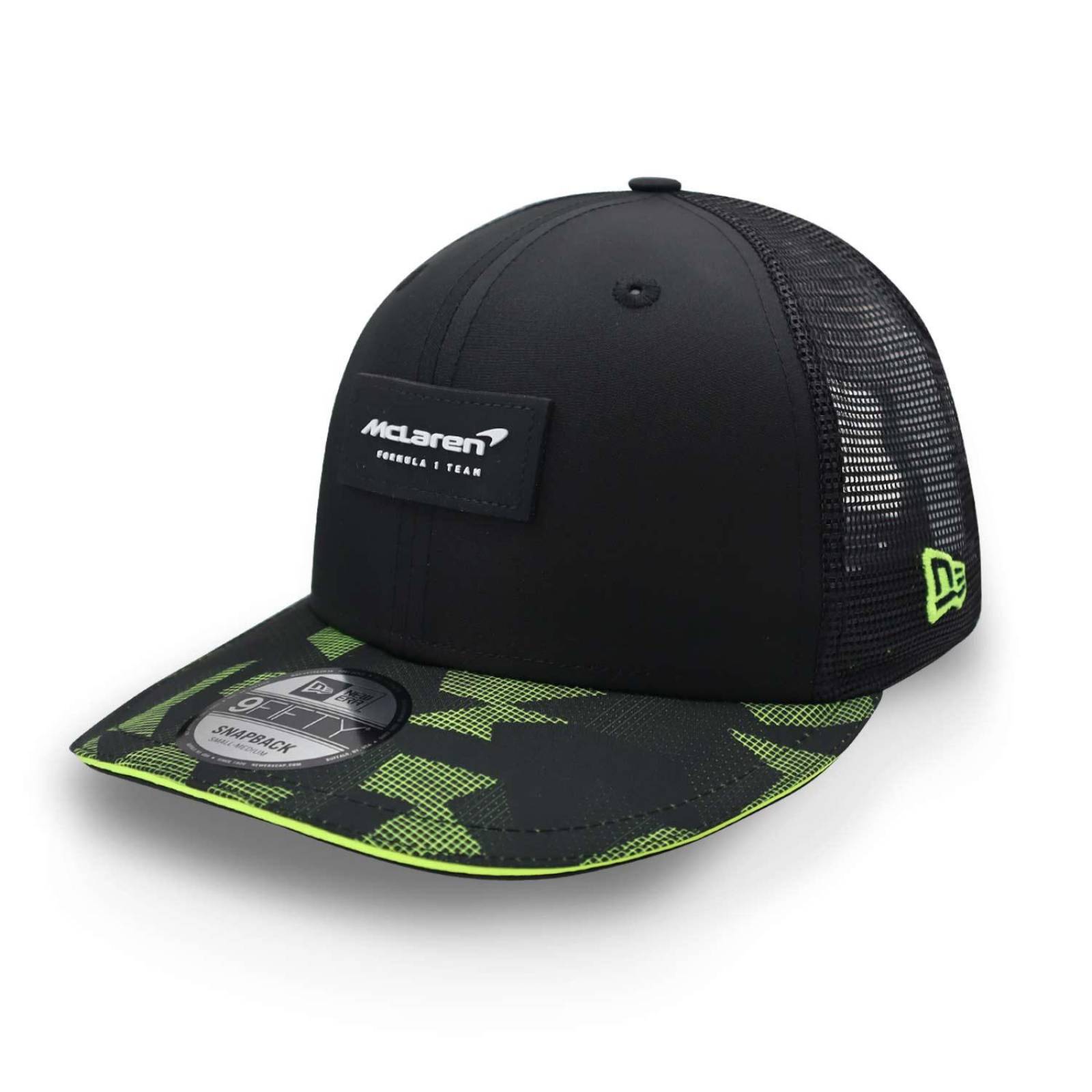 Gorra New Era 9 Fifty Mclaren Racing Lando Norris Negro CH/M