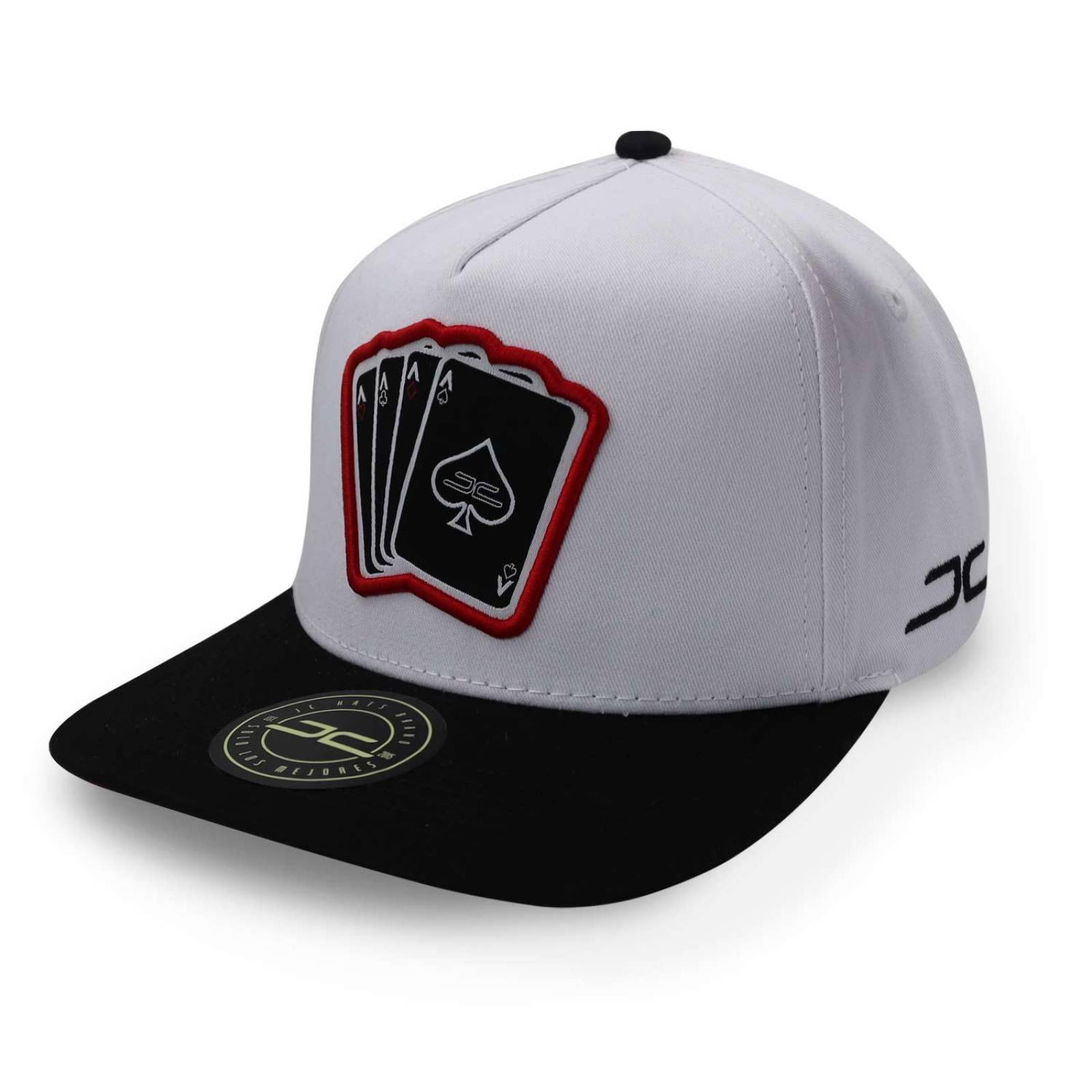 Gorra JC Hats Poker 1354 Blanco Unitalla 
