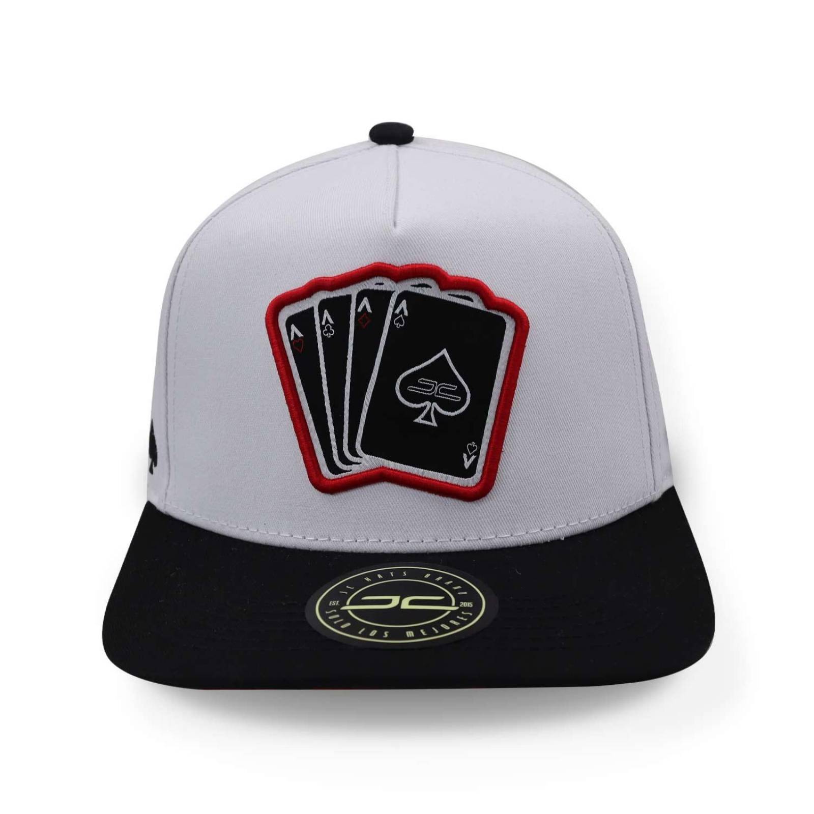 Gorra JC Hats Poker 1354 Blanco Unitalla 