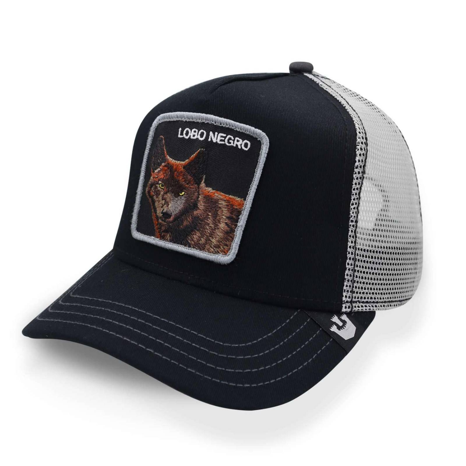 Gorra Goorin Bros 101-0183 Wolf Black Negro Unitalla 