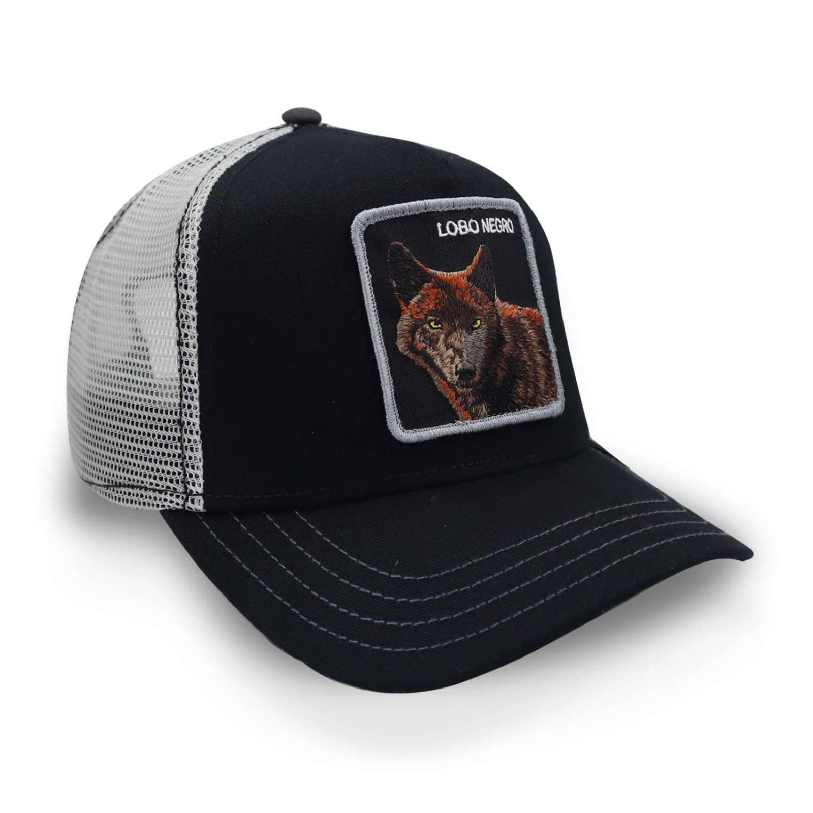 Gorra Goorin Bros 101-0183 Wolf Black Negro Unitalla 