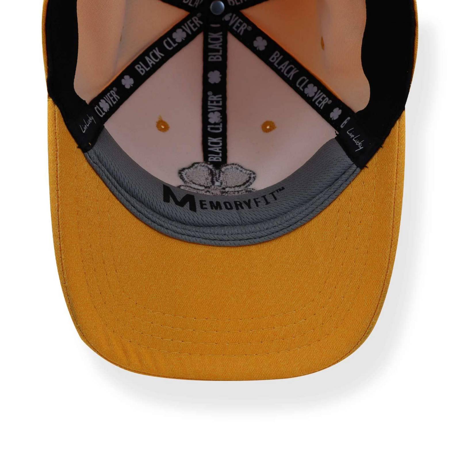 Gorra Black Clover DNA S2DM0071 Charcoal Mango Amarillo G/XG