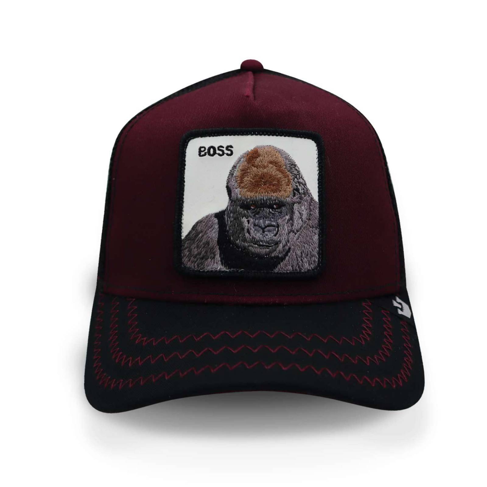 Gorra Goorin Bros 101-0512 The Boss Vino Unitalla 