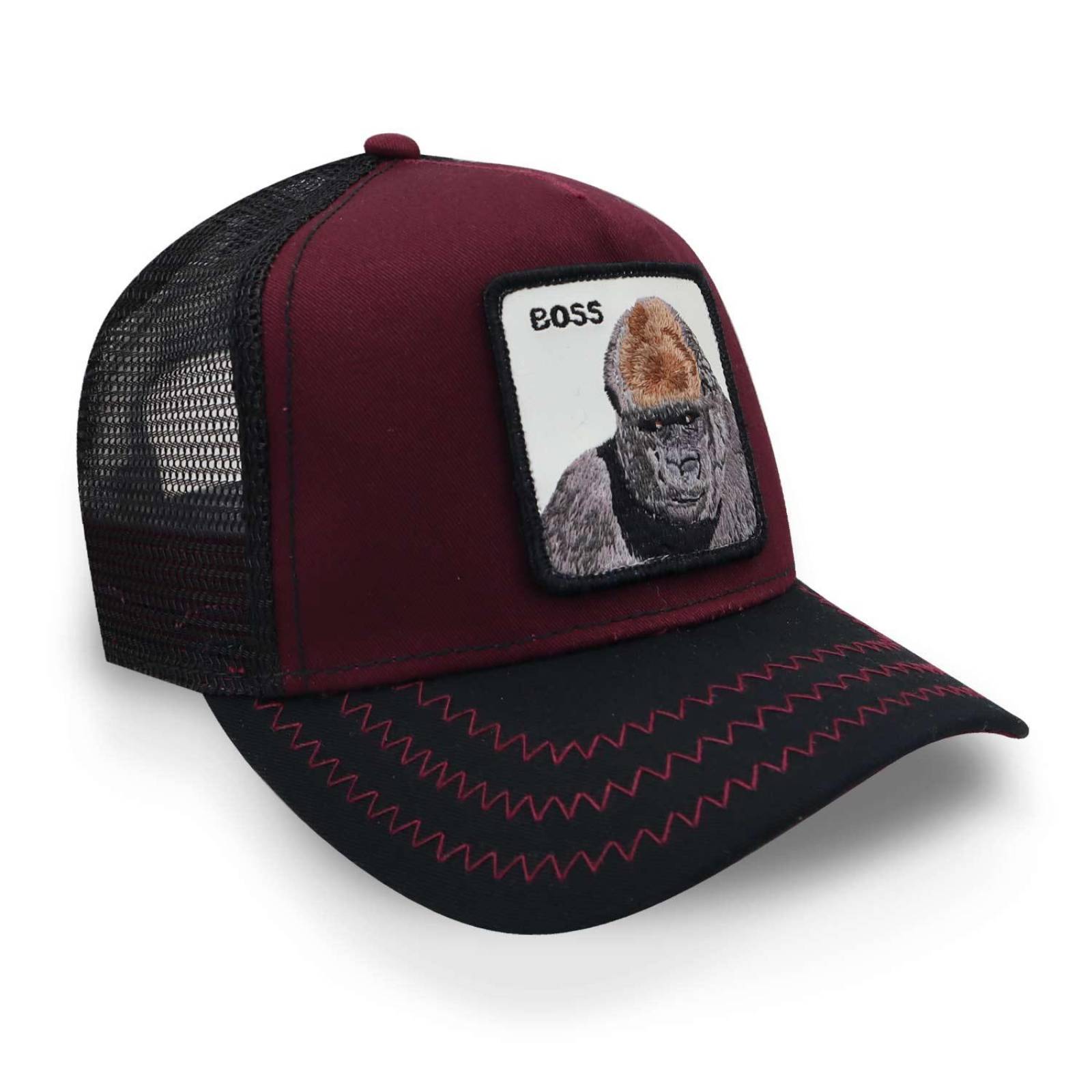 Gorra Goorin Bros 101-0512 The Boss Vino Unitalla 