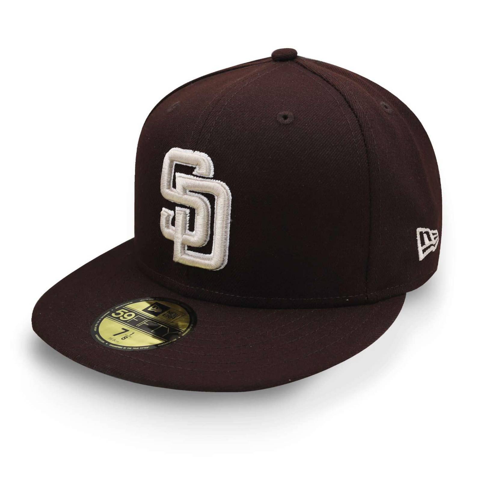 Gorra New Era 59 Fifty MLB Acperf Padres San Diego Alt 2020 Café 7 1/2