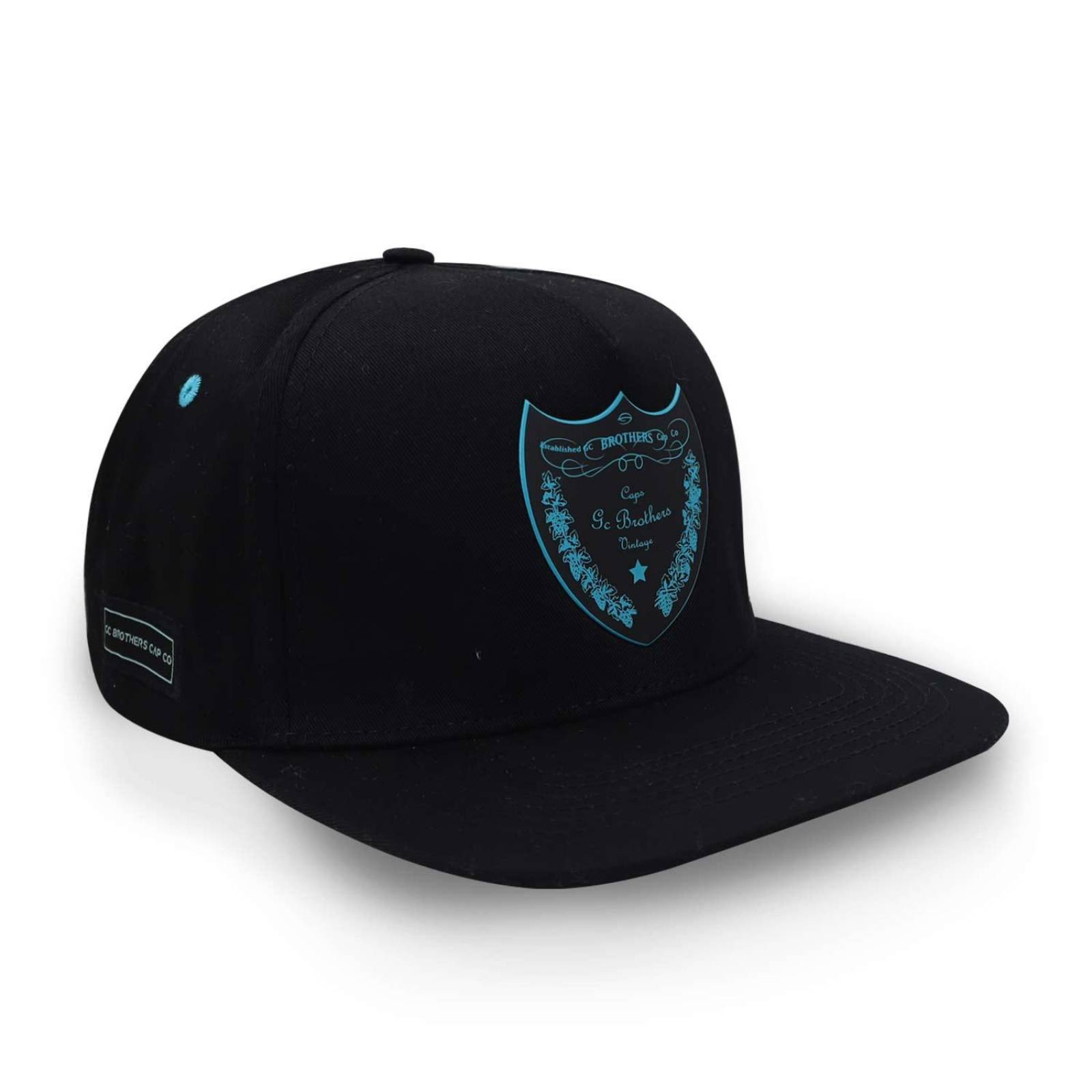 Gorra Gc Brothers Dom Perignon 5 Panel Snapback Negro Unitalla 