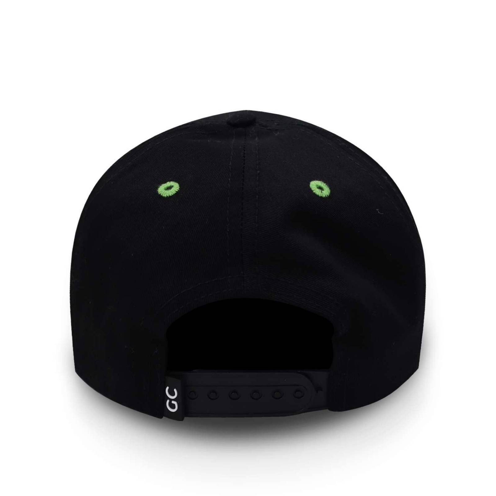 Gorra Gc Brothers Dom Perignon 5 Panel Snapback Curva Negro Unitalla 