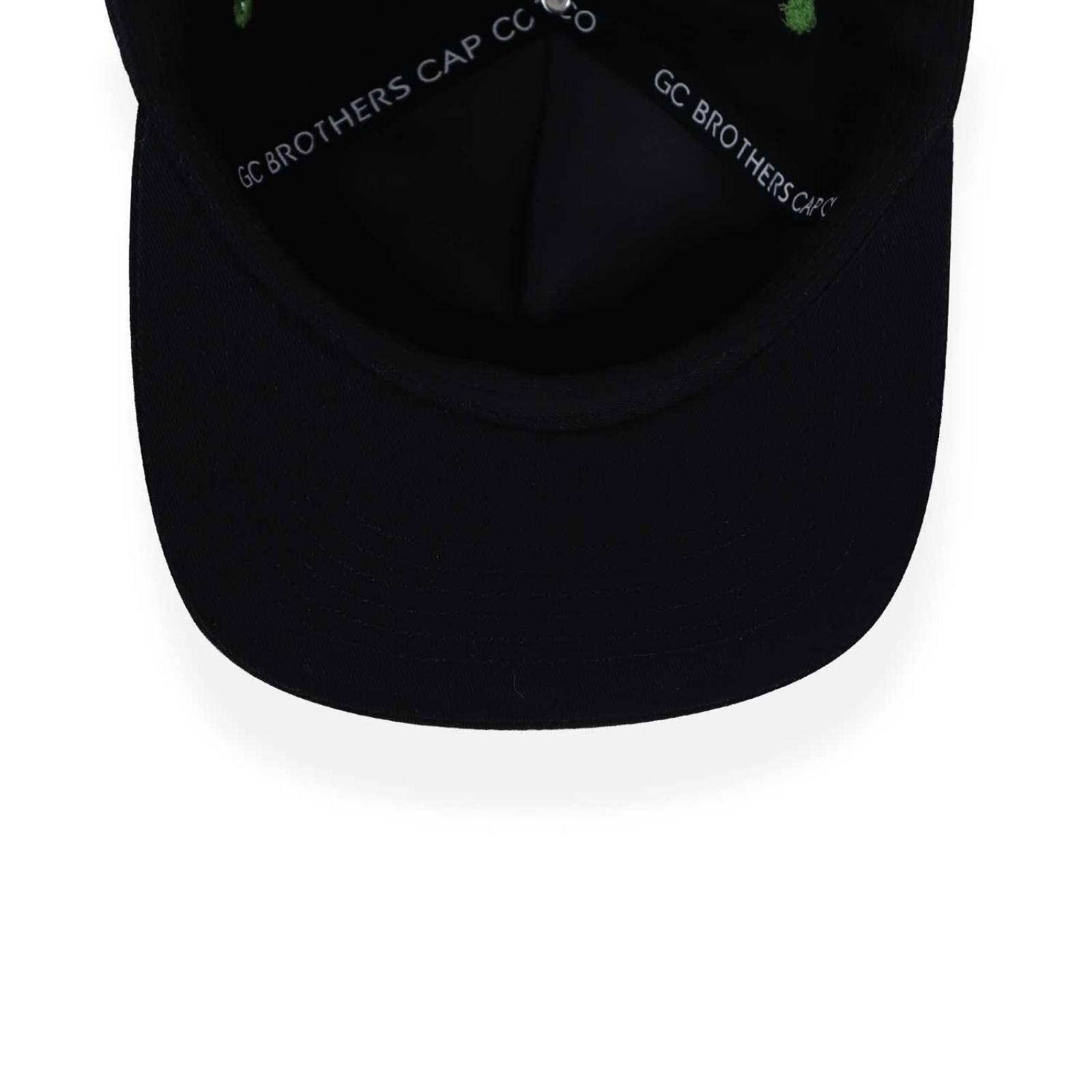 Gorra Gc Brothers Dom Perignon 5 Panel Snapback Negro Unital 