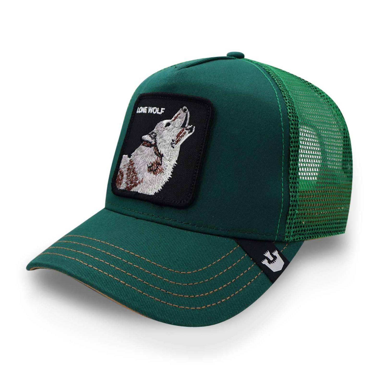 Gorra Goorin Bros The Lone Wolf Verde Unitalla 