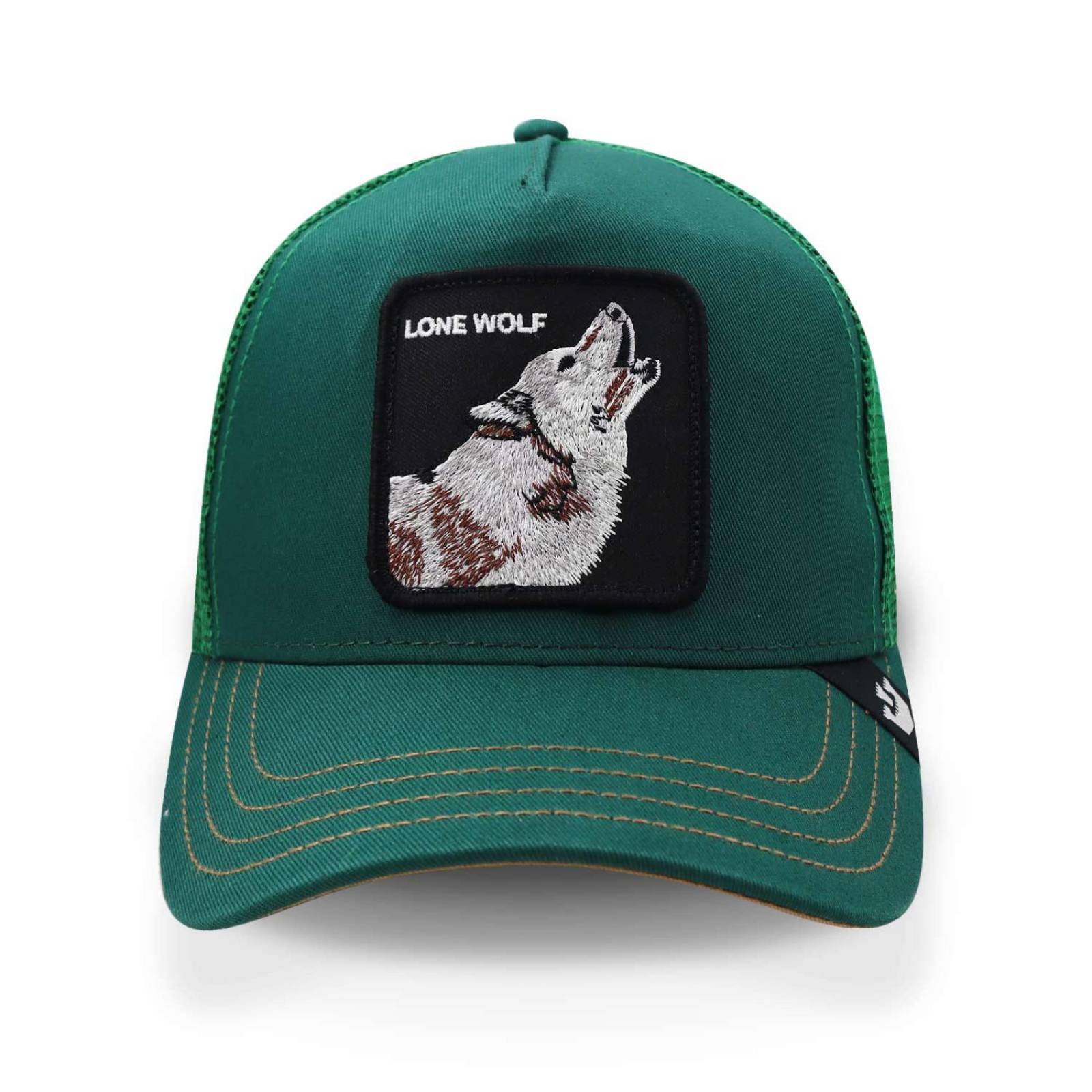 Gorra Goorin Bros The Lone Wolf Verde Unitalla 