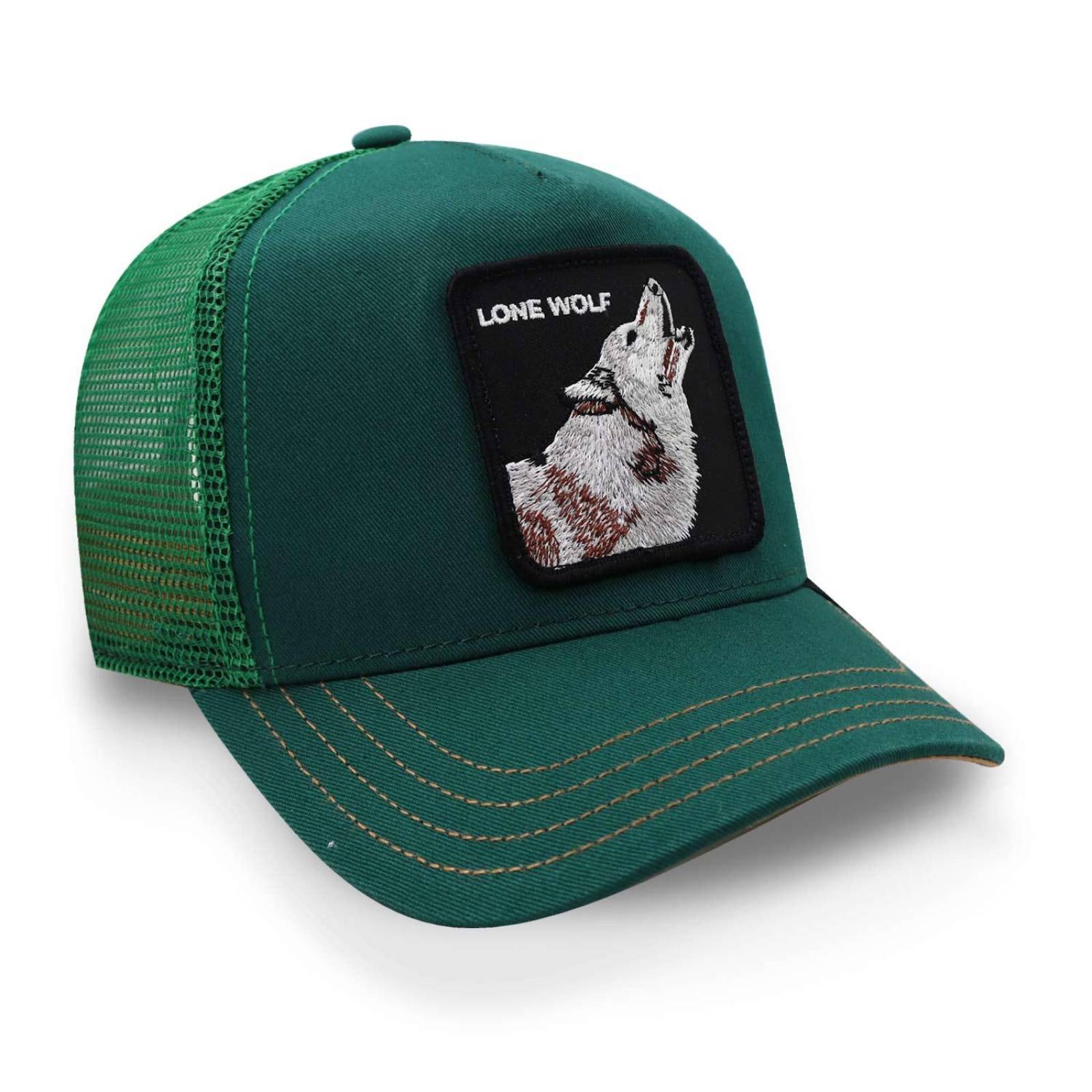 Gorra Goorin Bros The Lone Wolf Verde Unitalla 