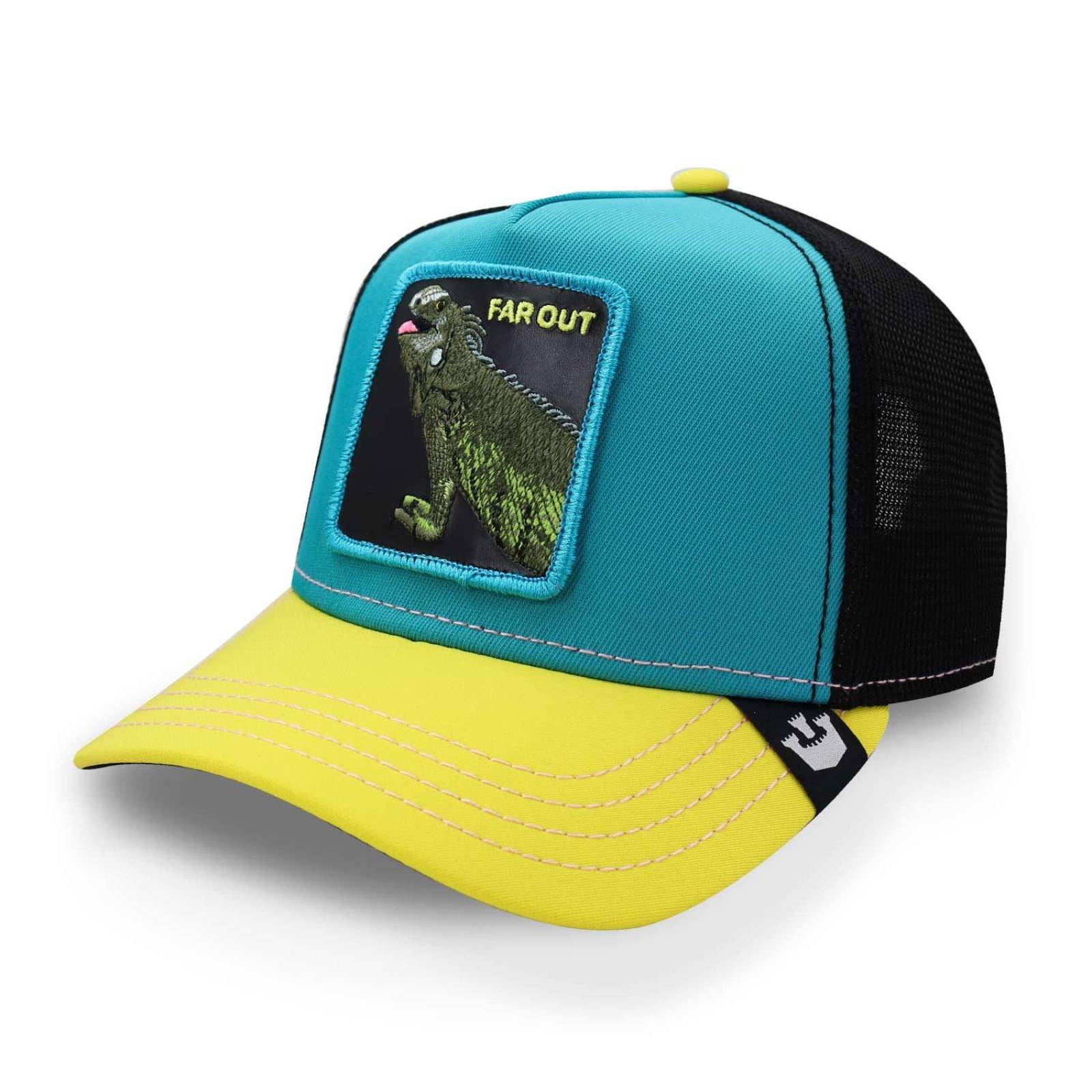 Gorra Goorin Bros Iguana Party Azul Turquesa Unitalla 