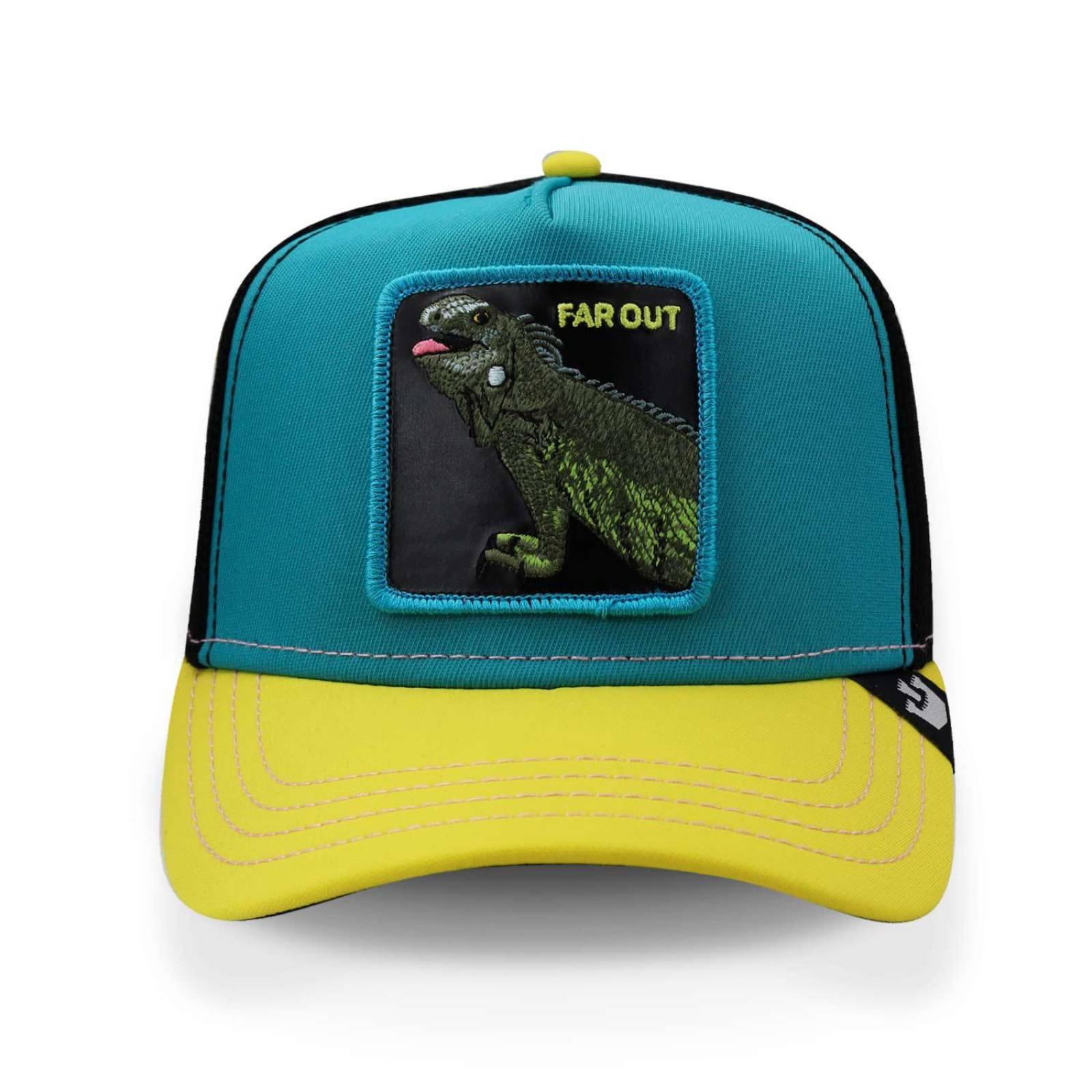 Gorra Goorin Bros Iguana Party Azul Turquesa Unitalla 