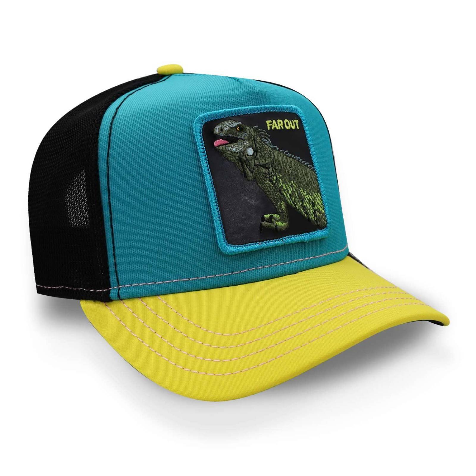 Gorra Goorin Bros Iguana Party Azul Turquesa Unitalla 