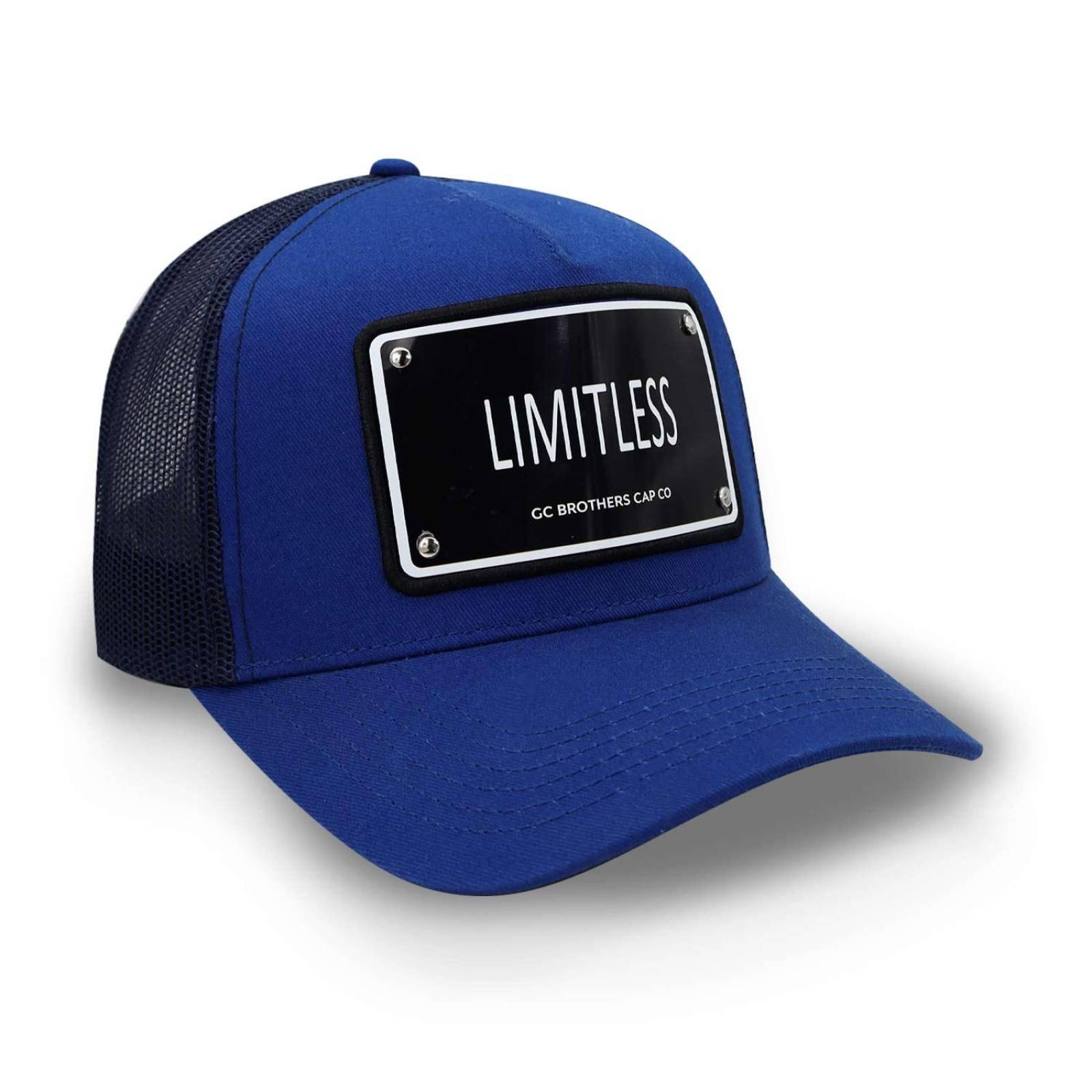 Gorra Gc Brothers Limitless Trucker Azul Rey Unitalla 