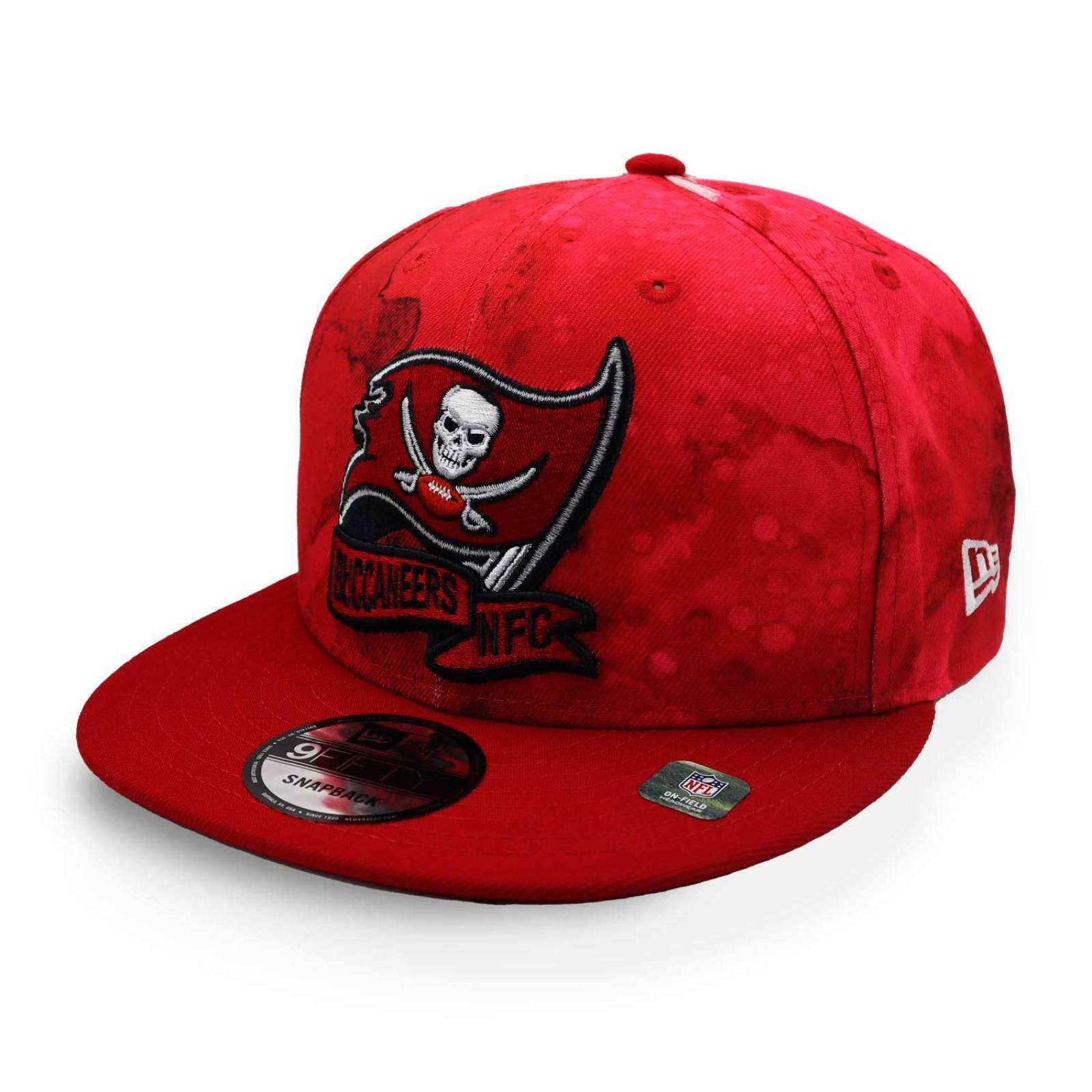 Gorra New Era 9 Fifty NFL 22 Sideline Buccaneers Bicolor Rojo Unitalla 