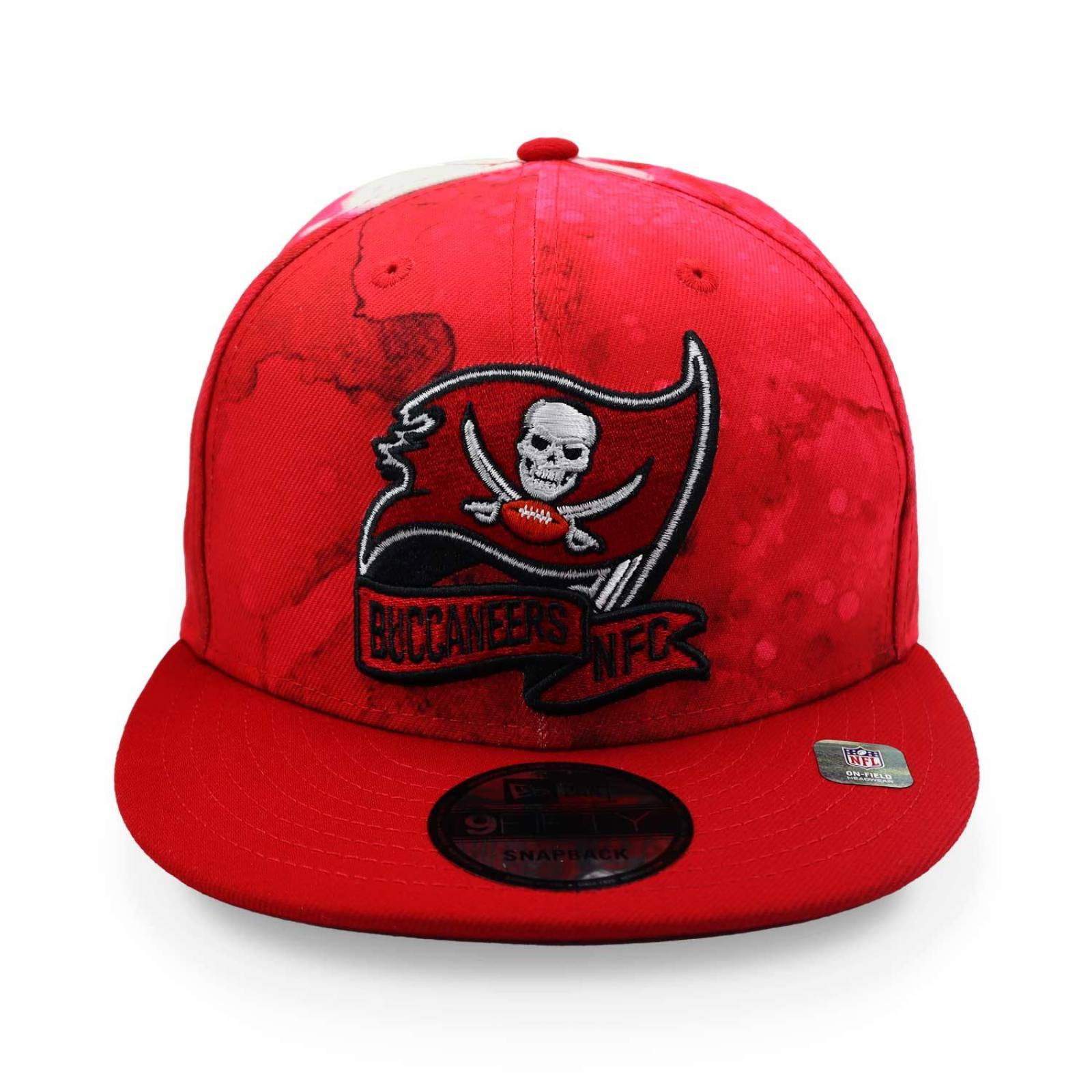 Gorra New Era 9 Fifty NFL 22 Sideline Buccaneers Bicolor Rojo Unitalla 