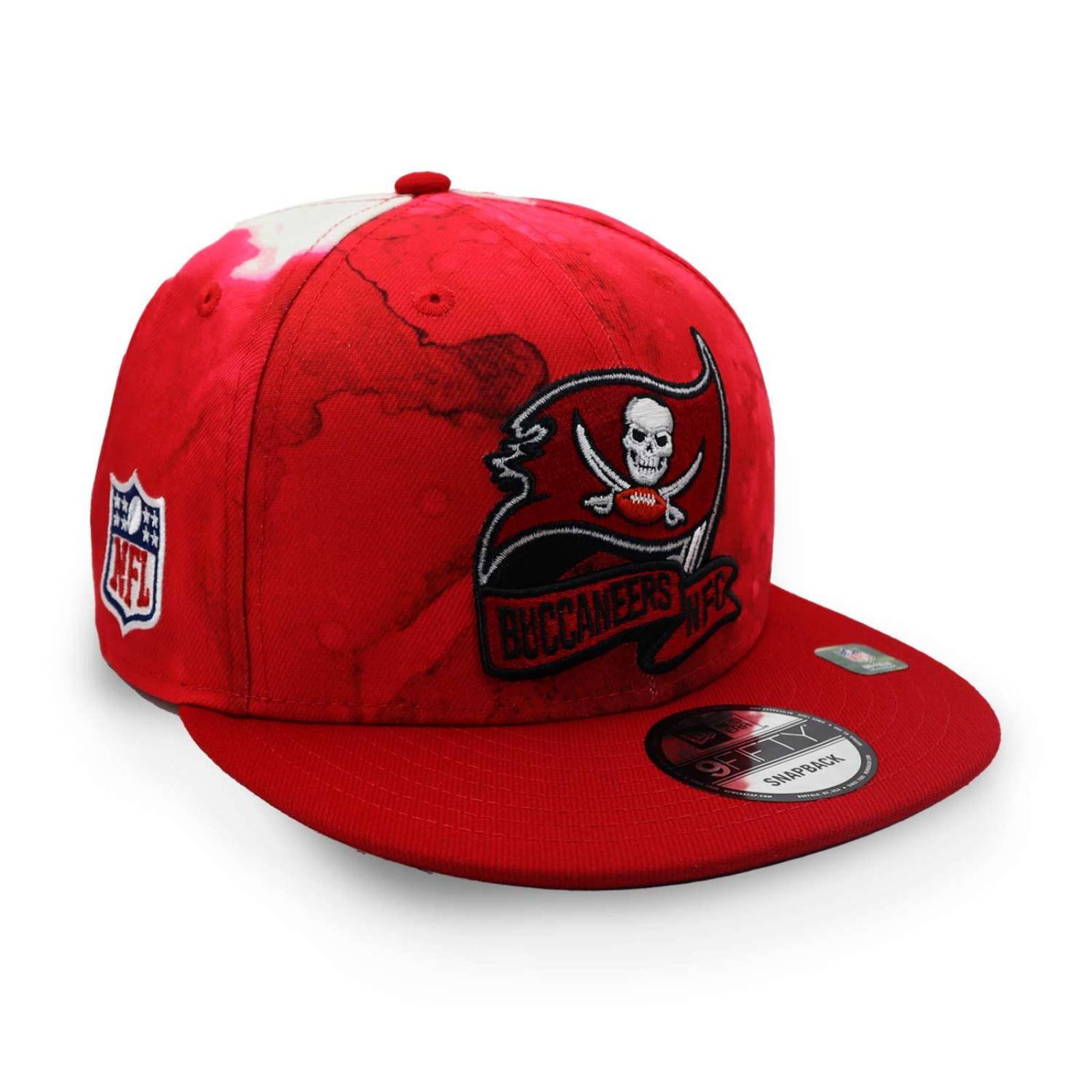 Gorra New Era 9 Fifty NFL 22 Sideline Buccaneers Bicolor Rojo Unitalla 