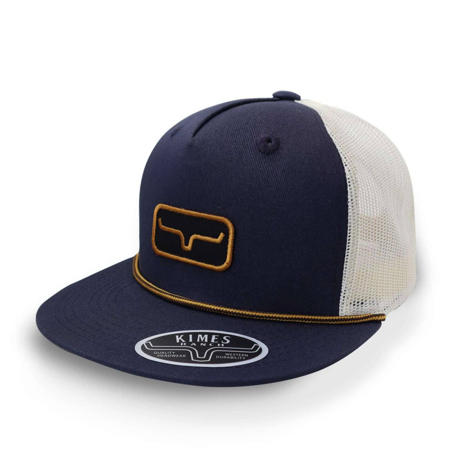 Gorra Kimes Ranch Workhard Trucker Azul Marino Unitalla 