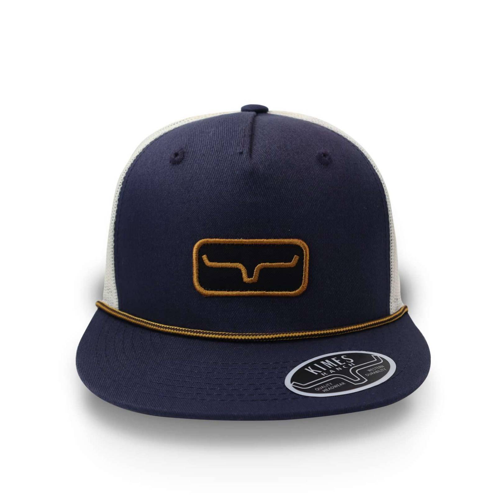 Gorra Kimes Ranch Workhard Trucker Azul Marino Unitalla 
