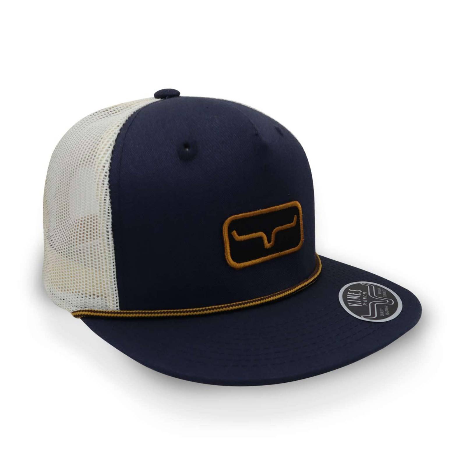 Gorra Kimes Ranch Workhard Trucker Azul Marino Unitalla 