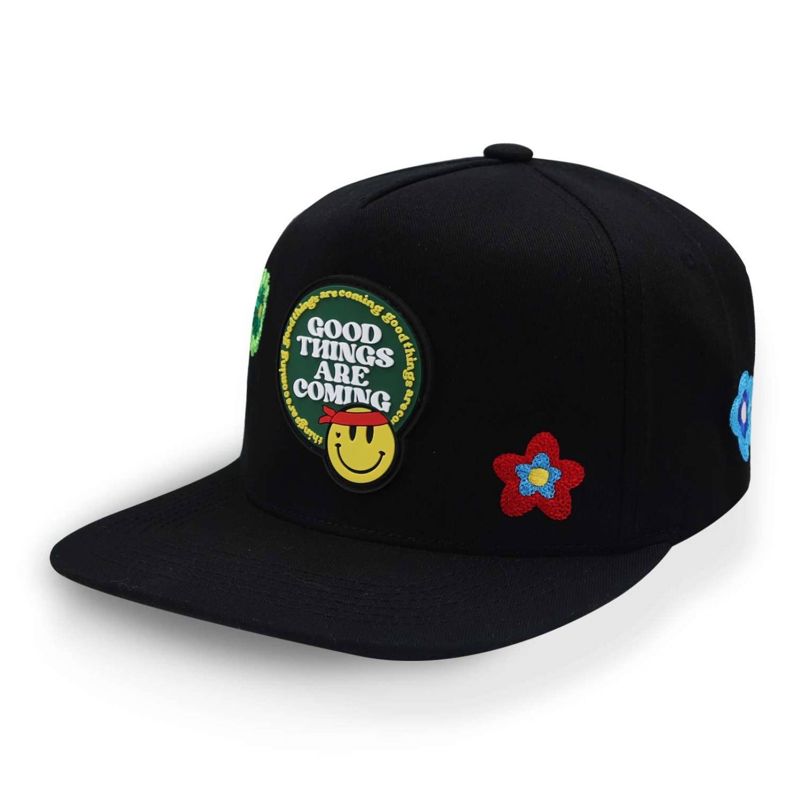 Gorra Problematic Chiquete Good Things Snapback Negro Unitalla 