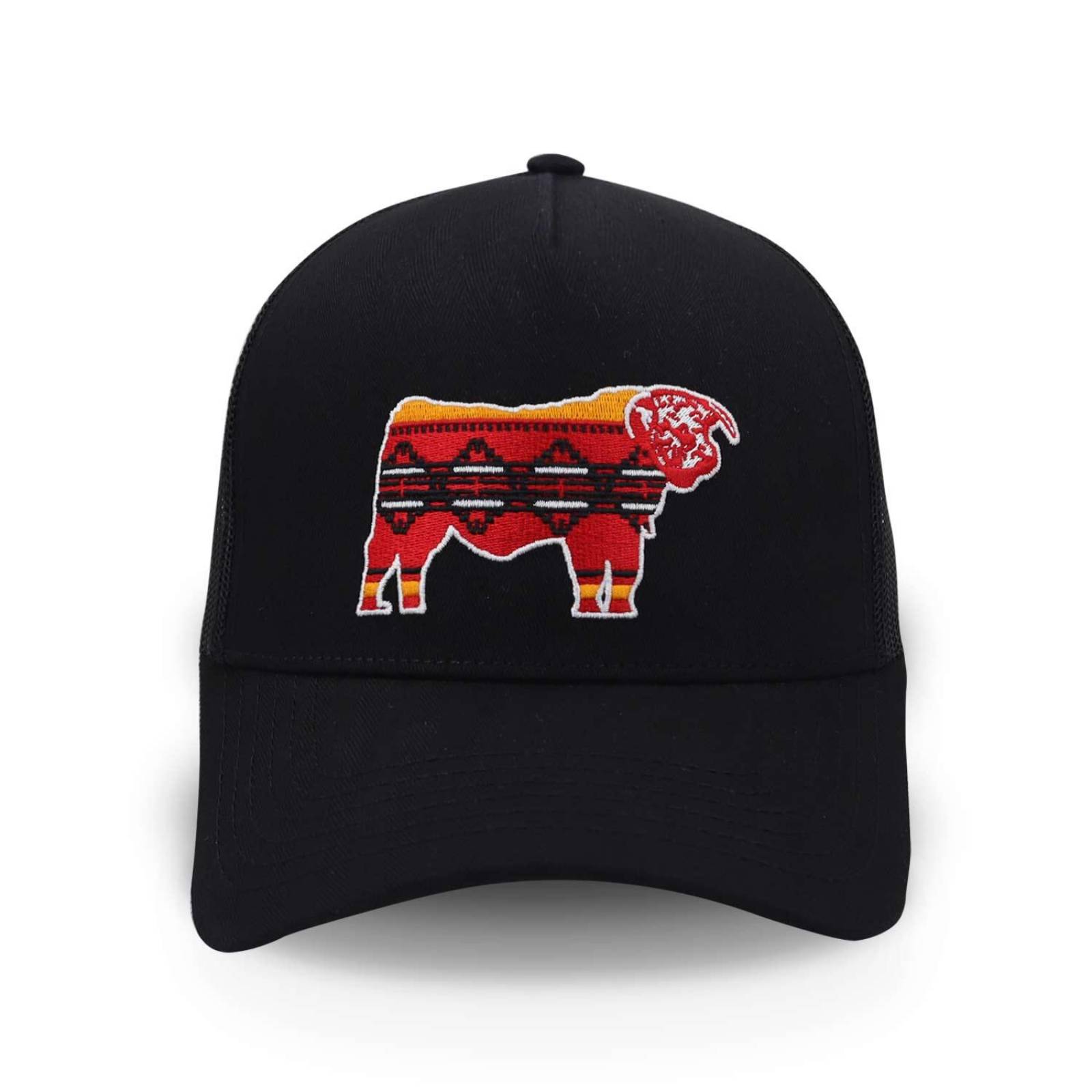 Gorra Cara Blanca Sarape Negro Unitalla 