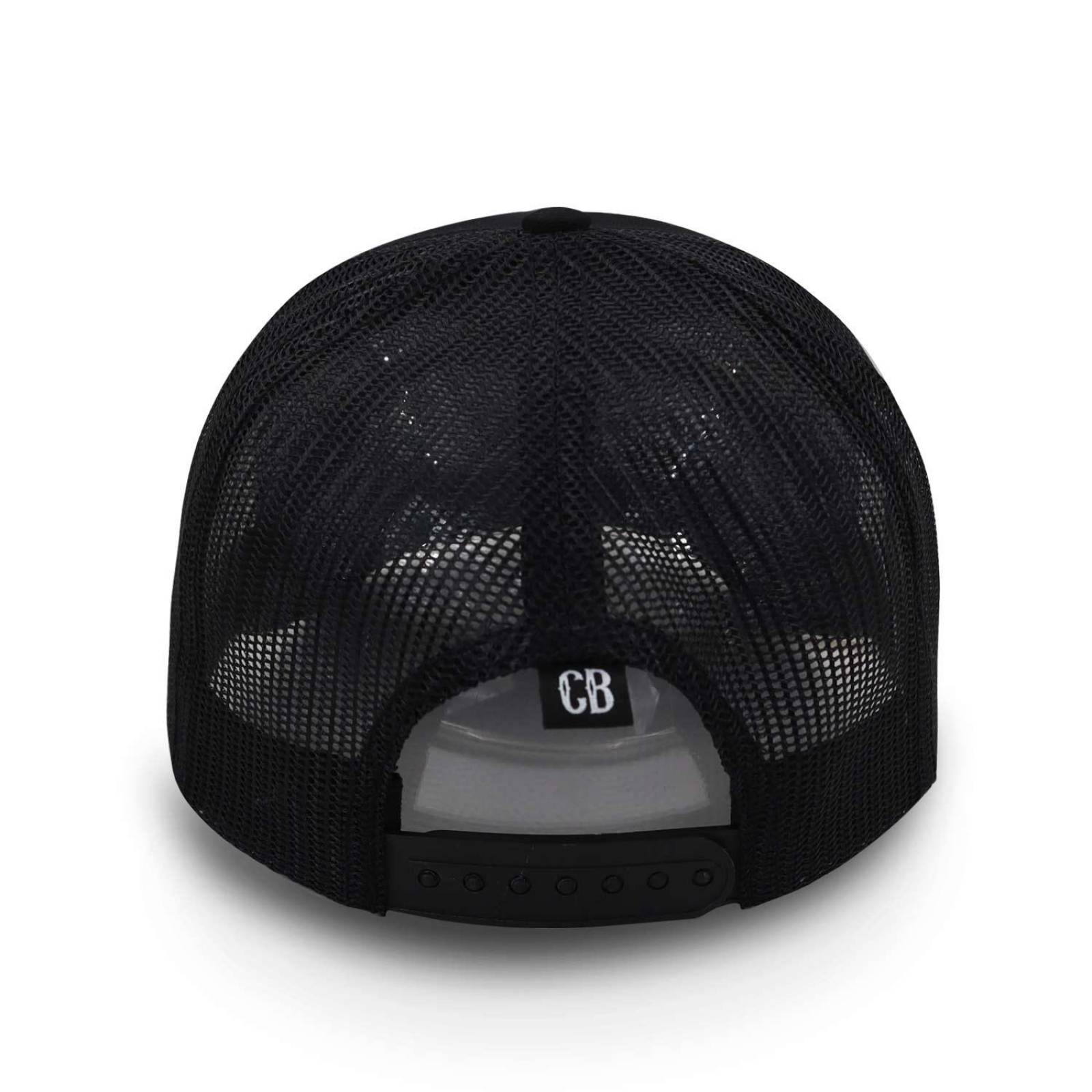 Gorra Cara Blanca Sarape Negro Unitalla 