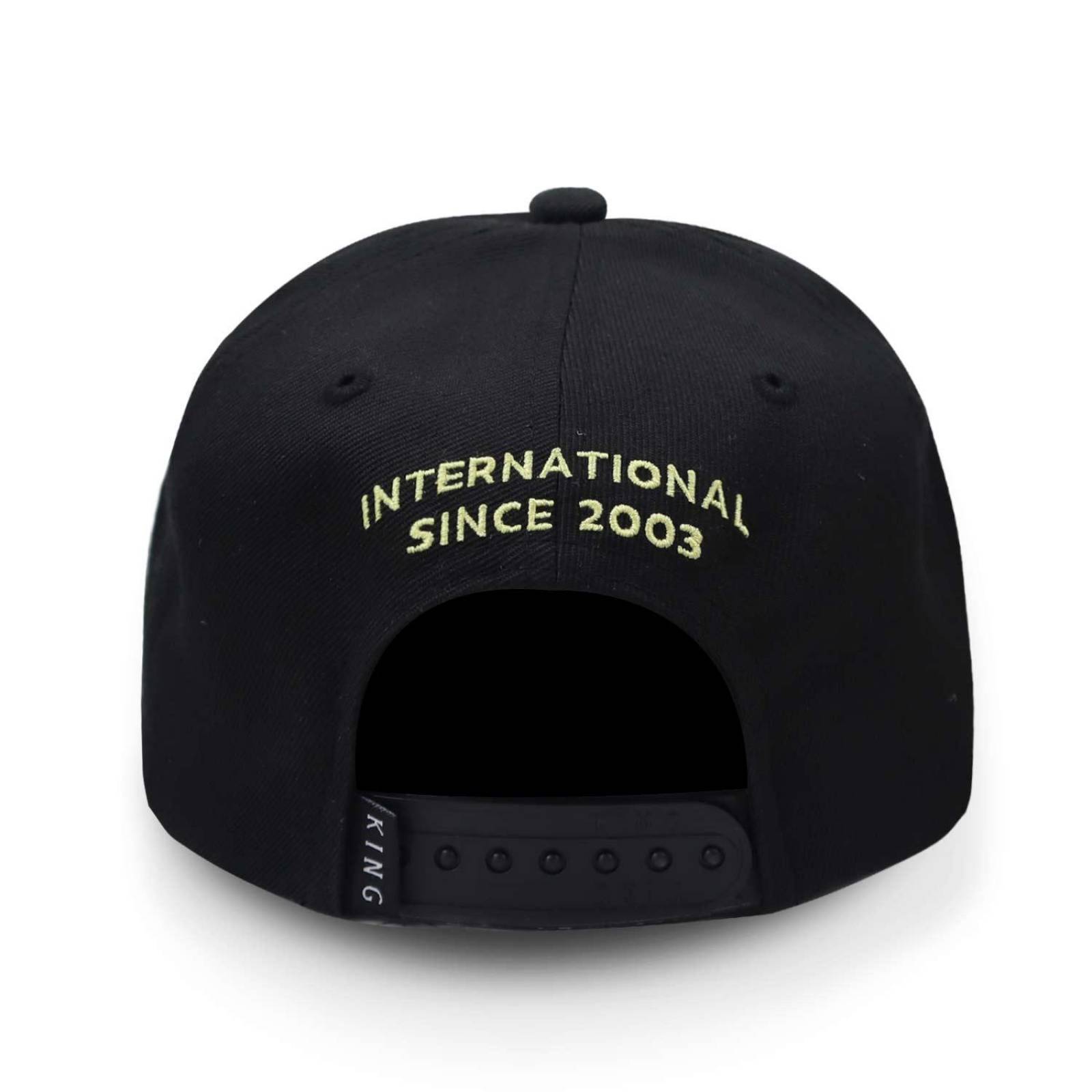 Gorra King London Aw22bcb Bethnal Snapback Negro Unitalla 