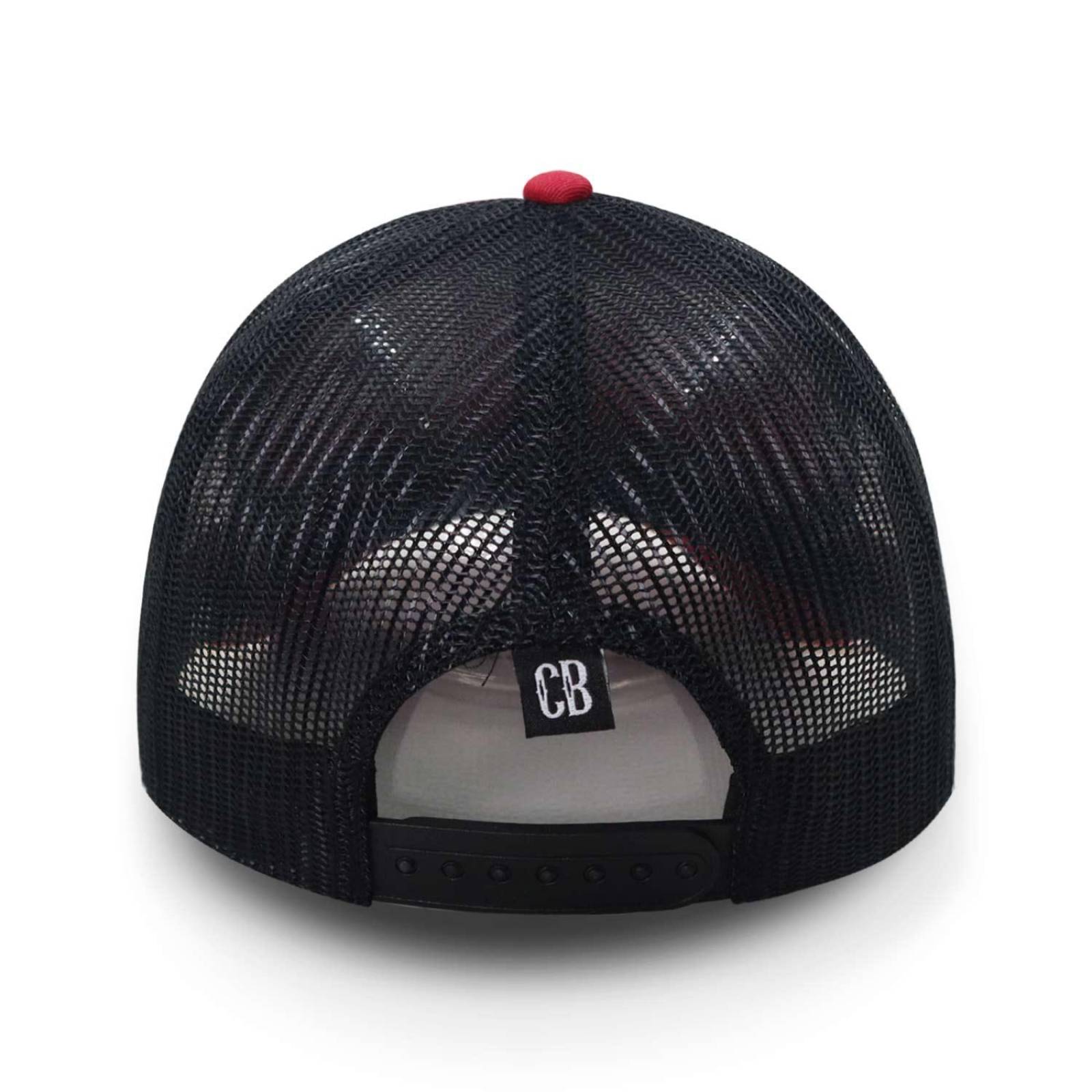 Gorra Cara Blanca Myp221299 Bordado Est. 22 Rojo Unitalla 