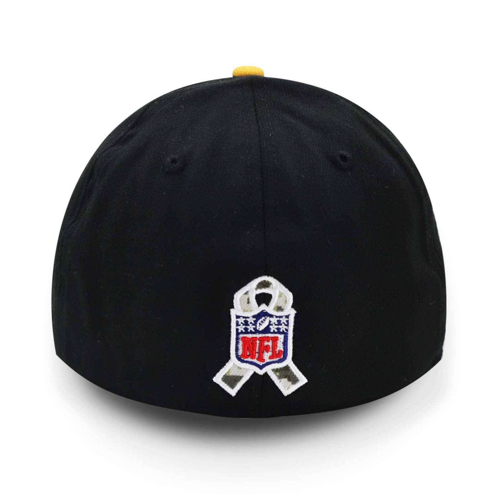 Gorra New Era 39 Thirty NFL Salute To Service 22 Steelers Negro Cerrada M/G