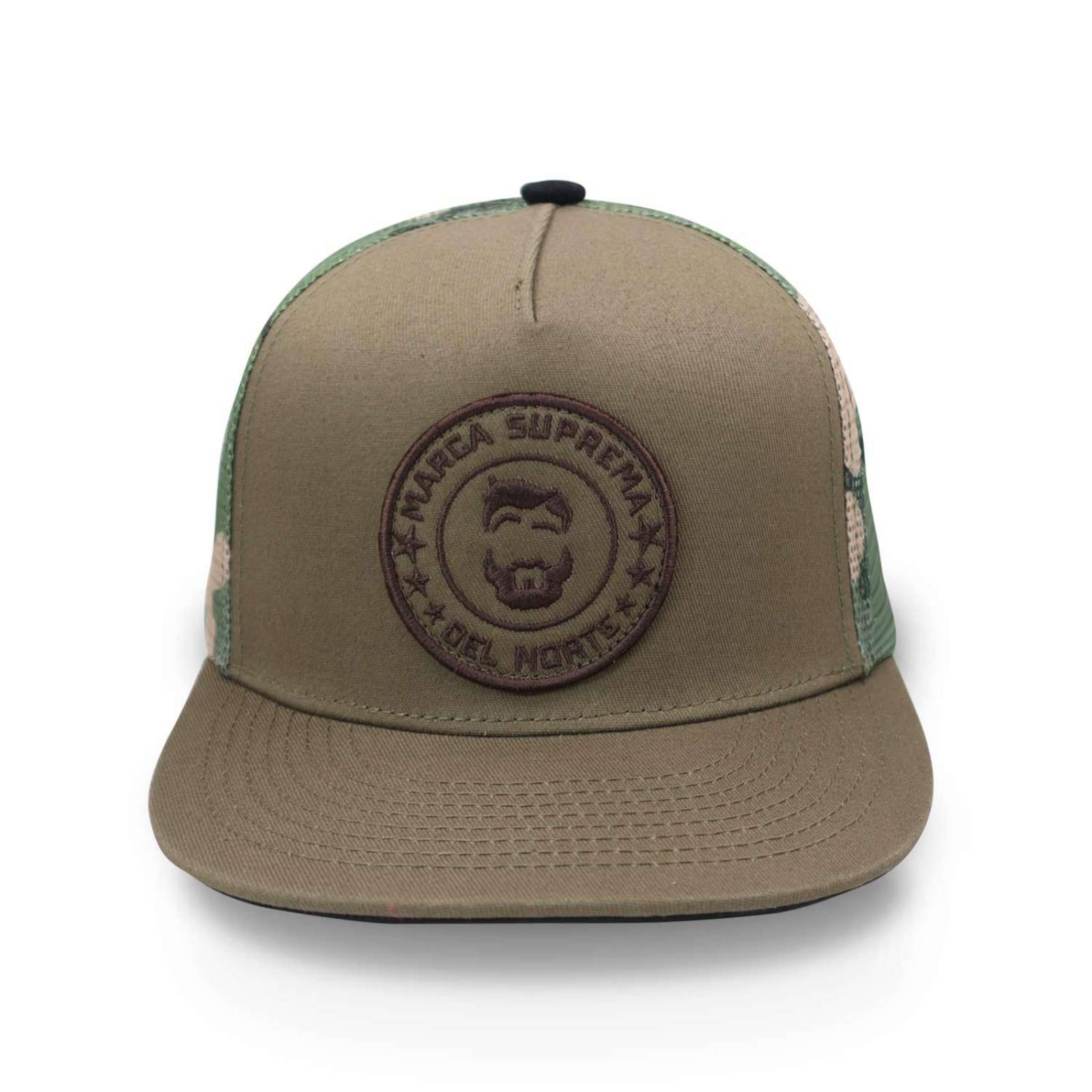 Gorra Barba Norteña Marca Suprema Olivo Unitalla 