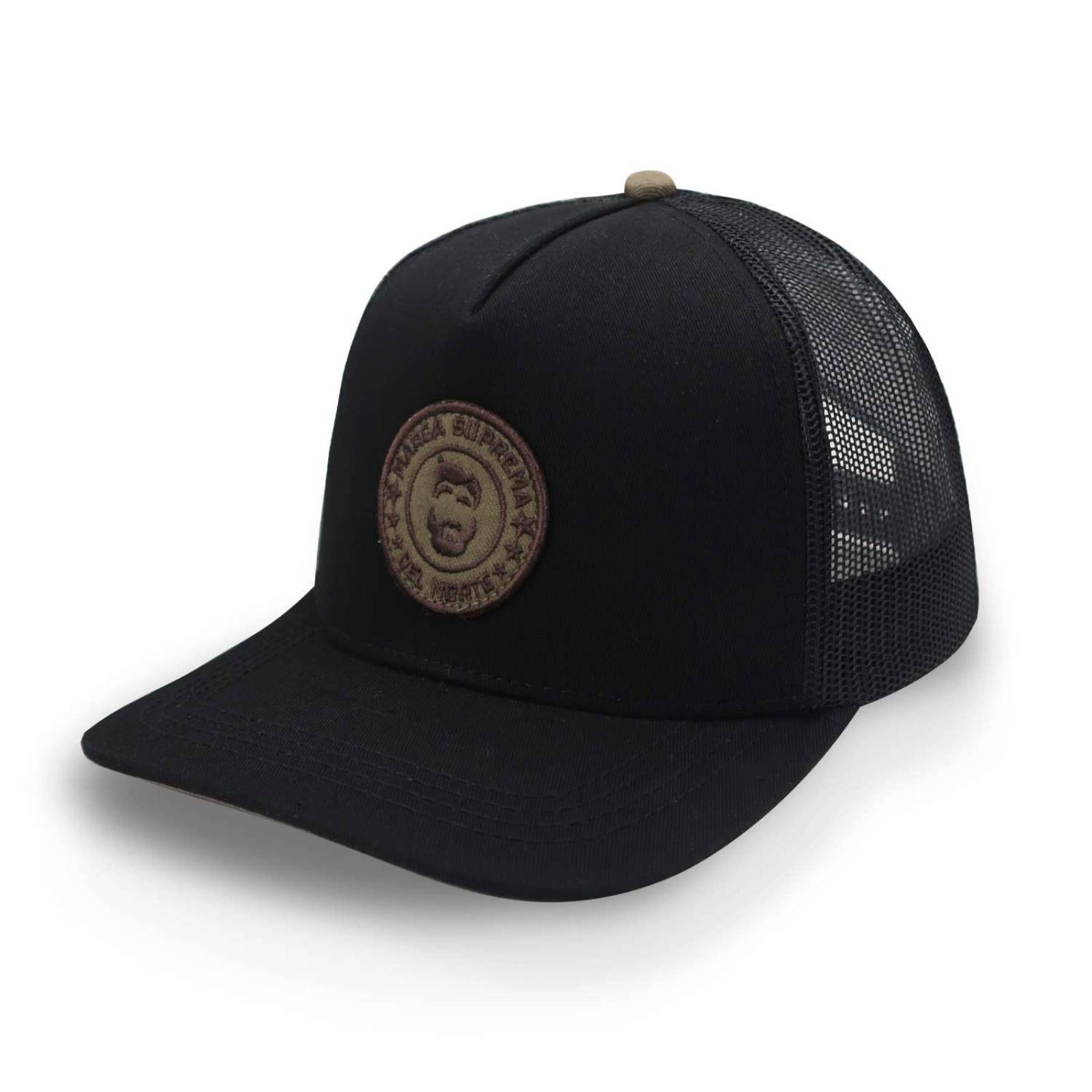 Gorra Barba Norteña Marca Suprema Kids Negro Unitalla 