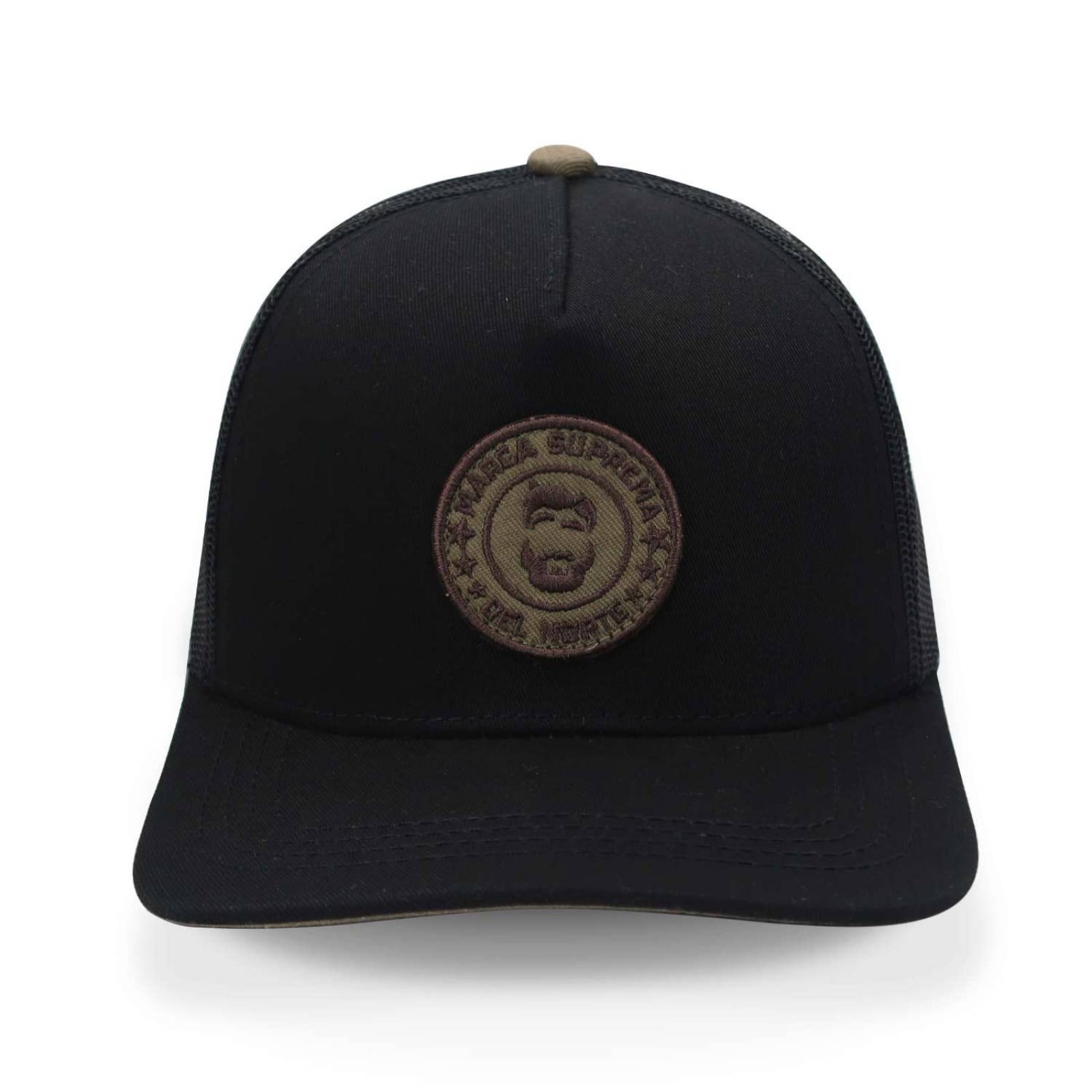 Gorra Barba Norteña Marca Suprema Kids Negro Unitalla 