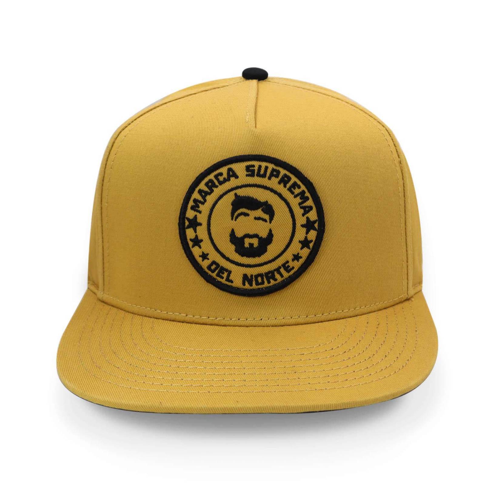 Gorra Barba Norteña Marca Suprema Dorada Unitalla 
