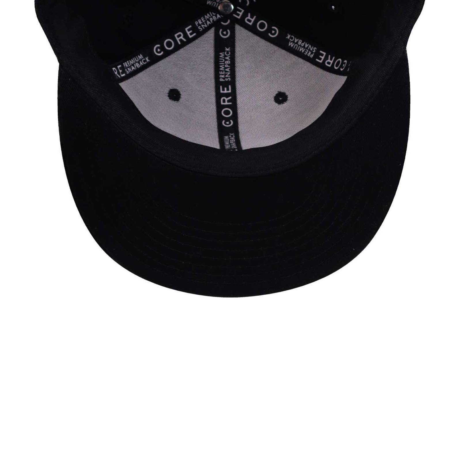 Gorra Core C Figuras Geometricas Negro/blanco Unitalla 