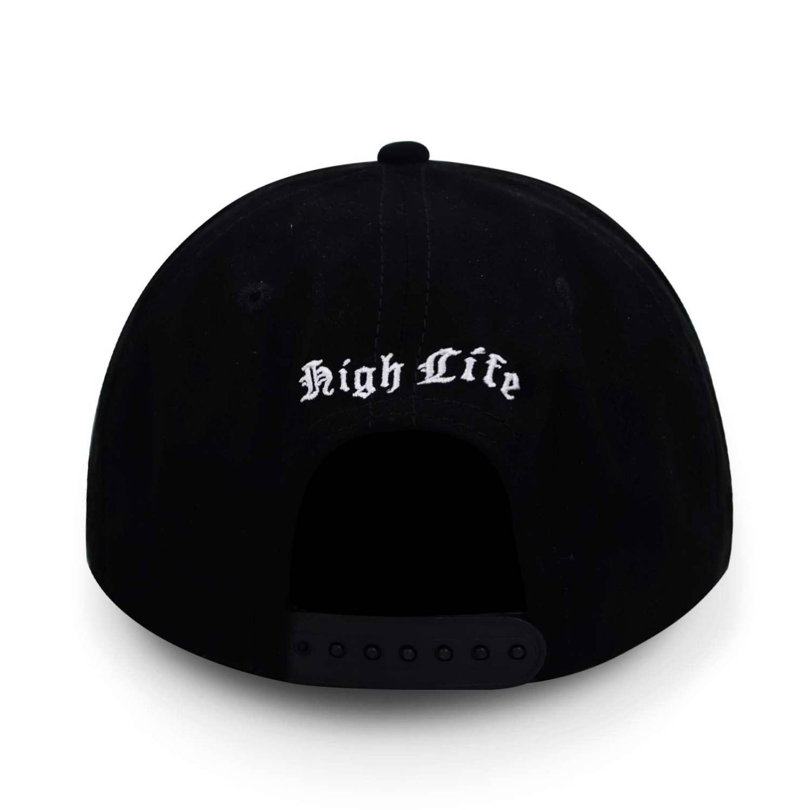 Gorra Cash Only Snapback Frank Dolla Gamuza Negro Unitalla 